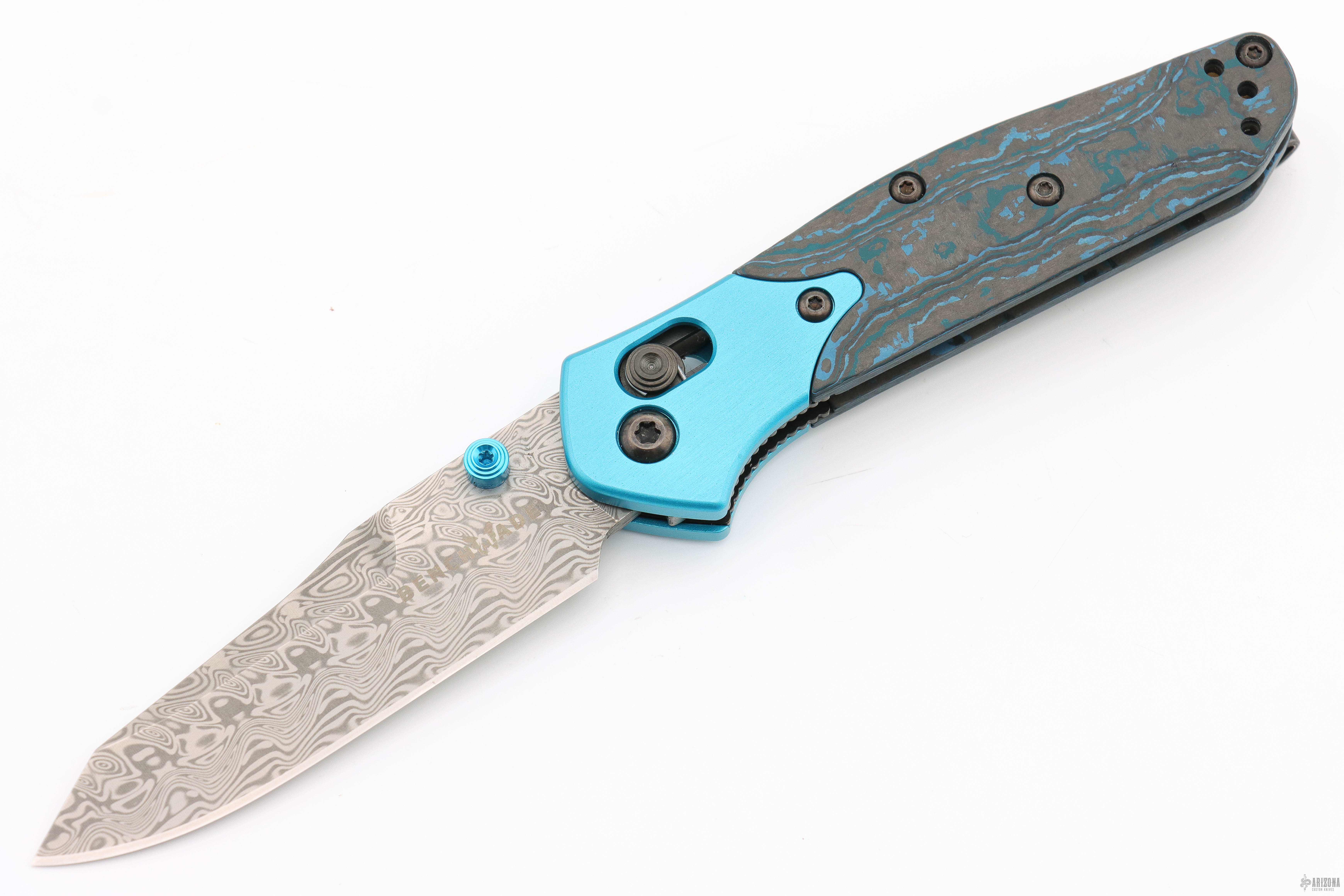 945 Mini Osborne | Arctic Storm Fatcarbon - Arizona Custom Knives