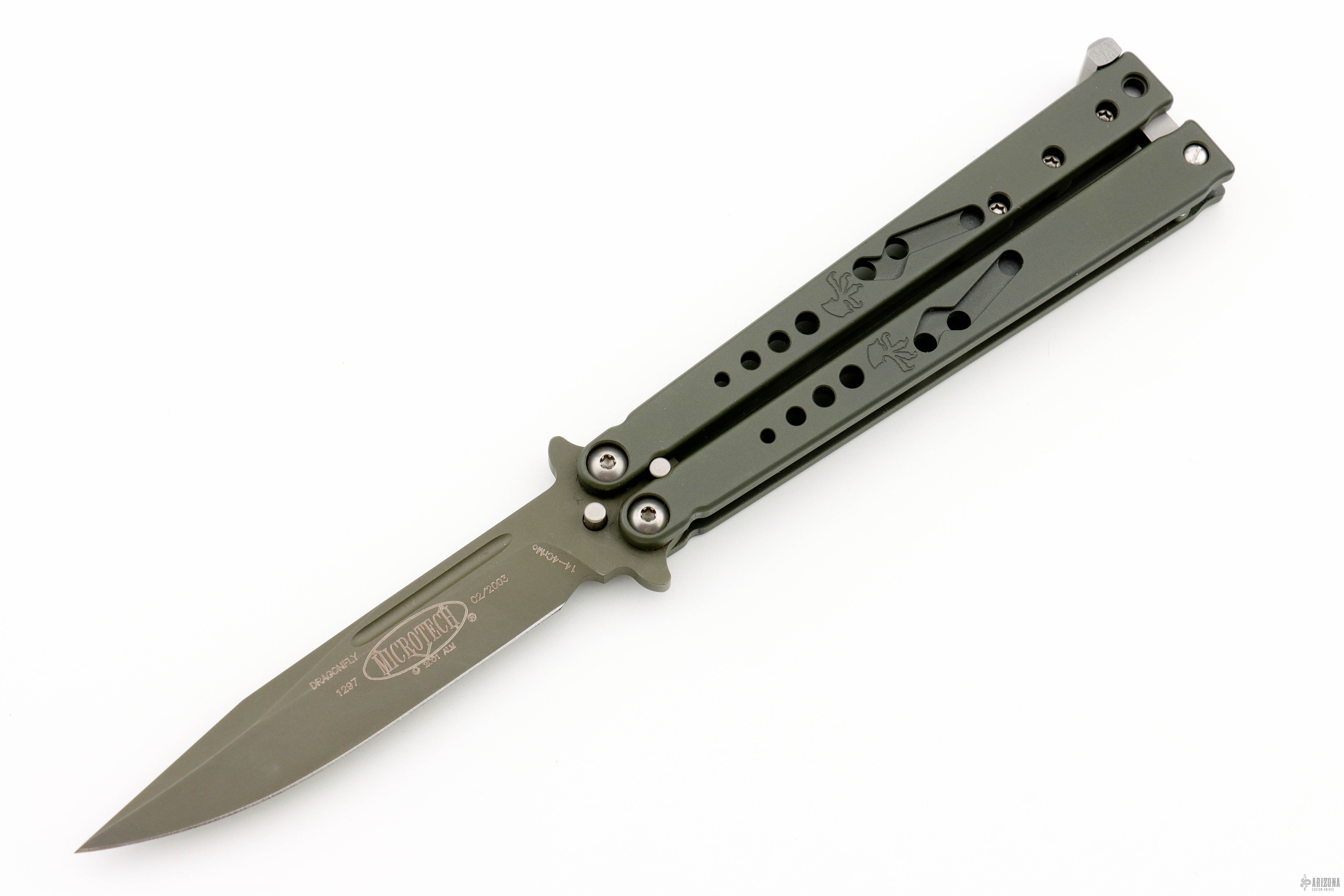 Microtech Dragonfly 02/2003 #1297 - Arizona Custom Knives