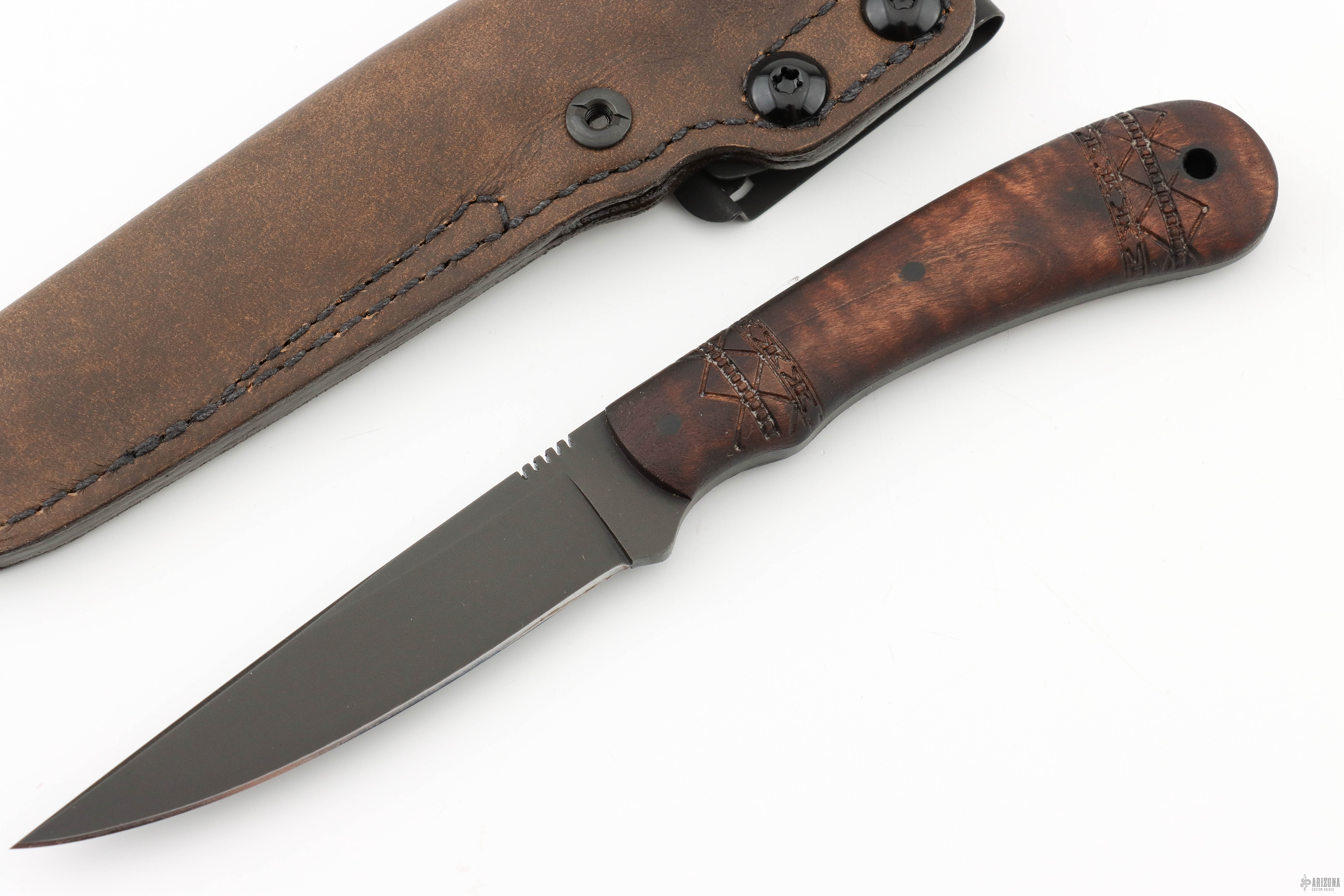 Operator - Maple Tribal - Arizona Custom Knives