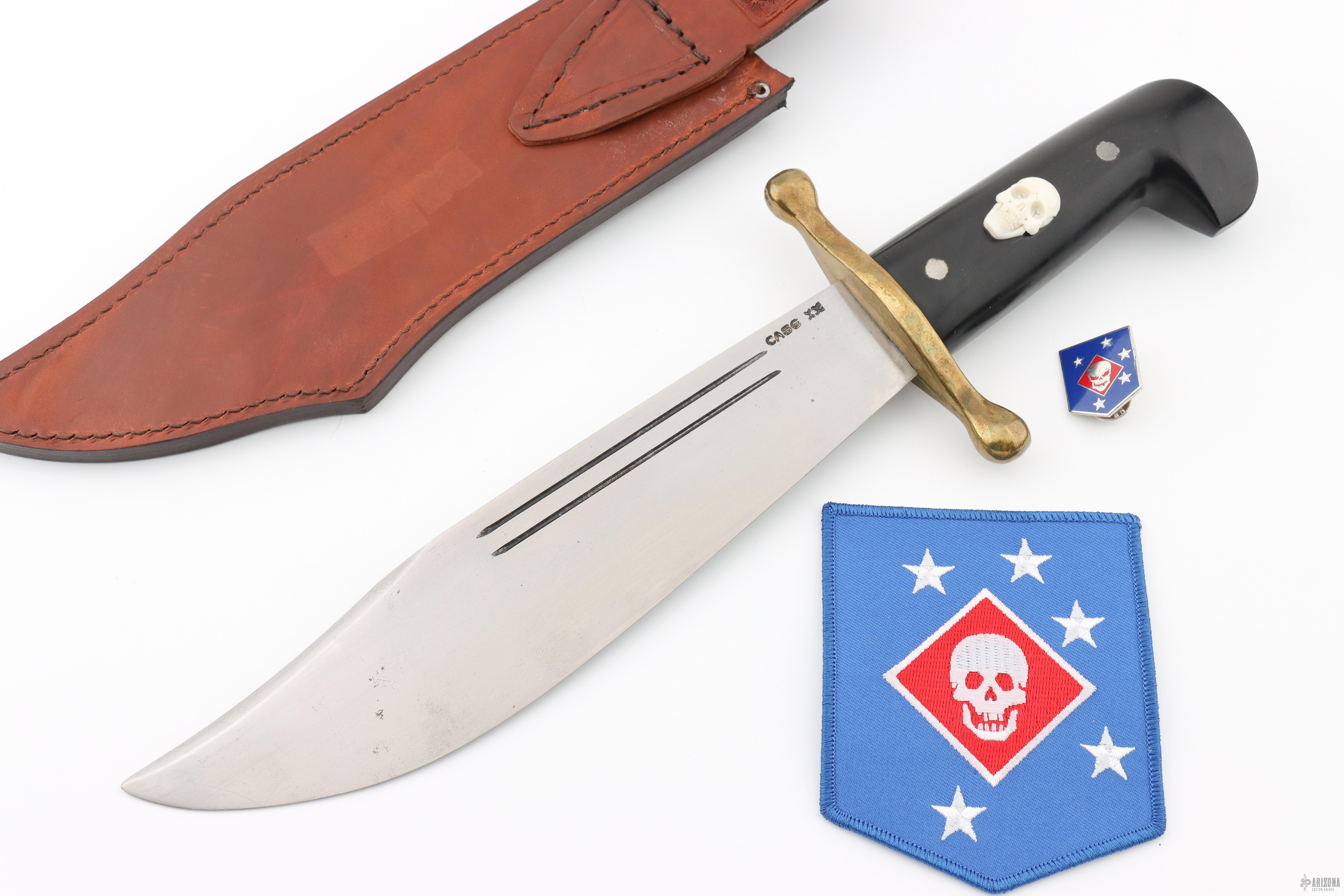 Vintage Case XX V44 Marine Raider Bowie - Arizona Custom Knives