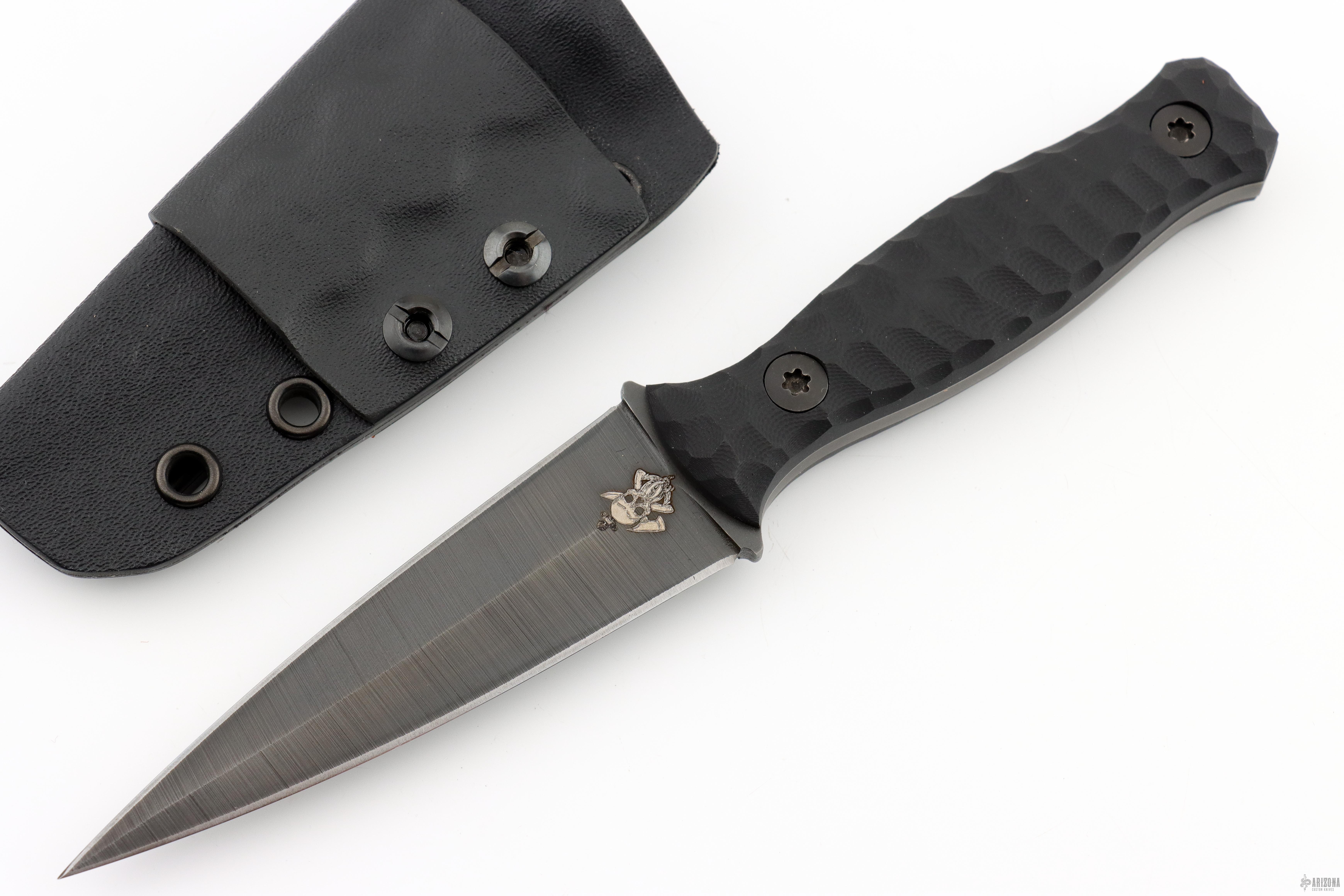 【美品】DARK WATER ダークウォーター DAGGER DarkWater Fixed Blade Knife (Clamshell) - DW-FIX001CS