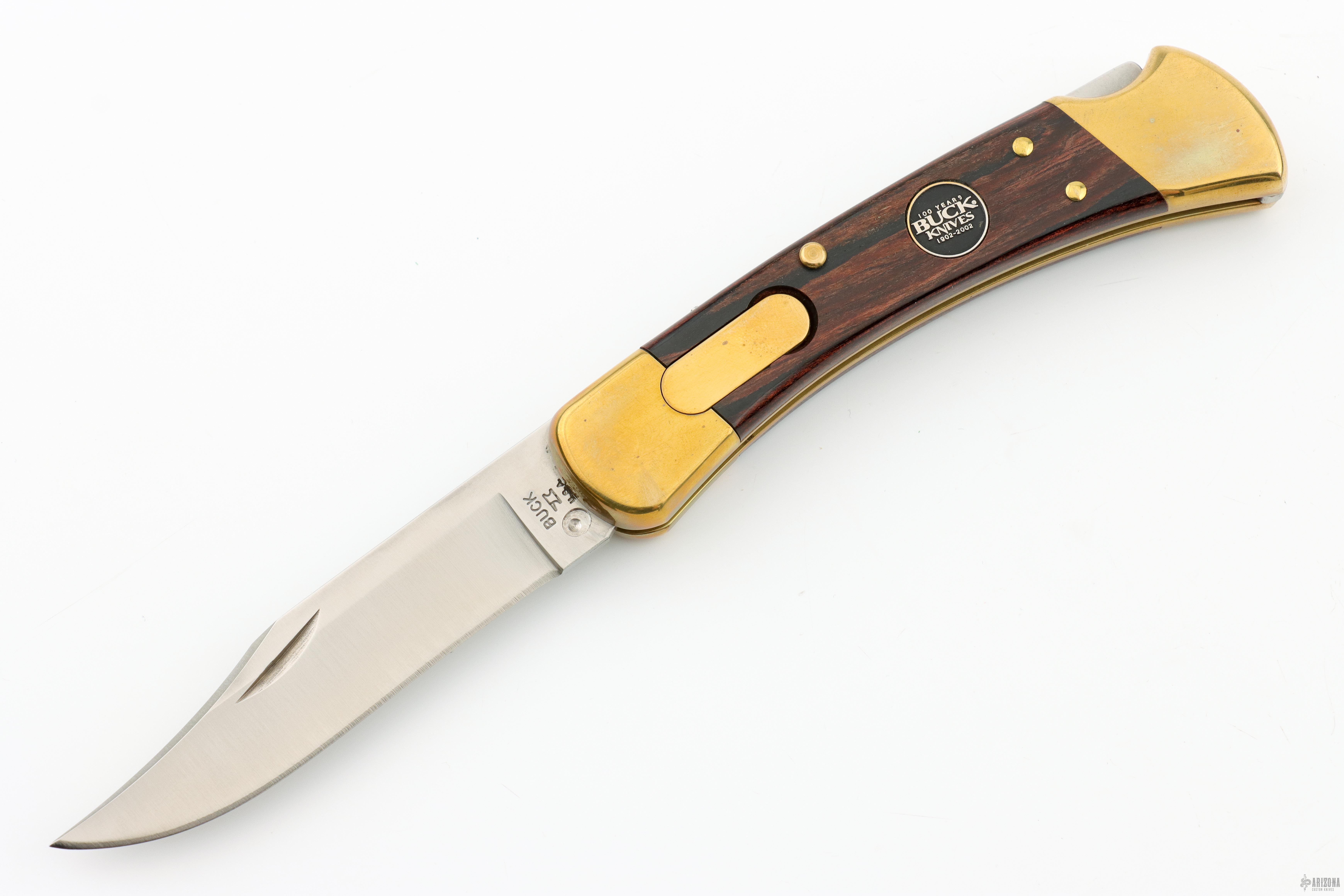 Buck 110 Auto - 100 Year Anniversary - Arizona Custom Knives
