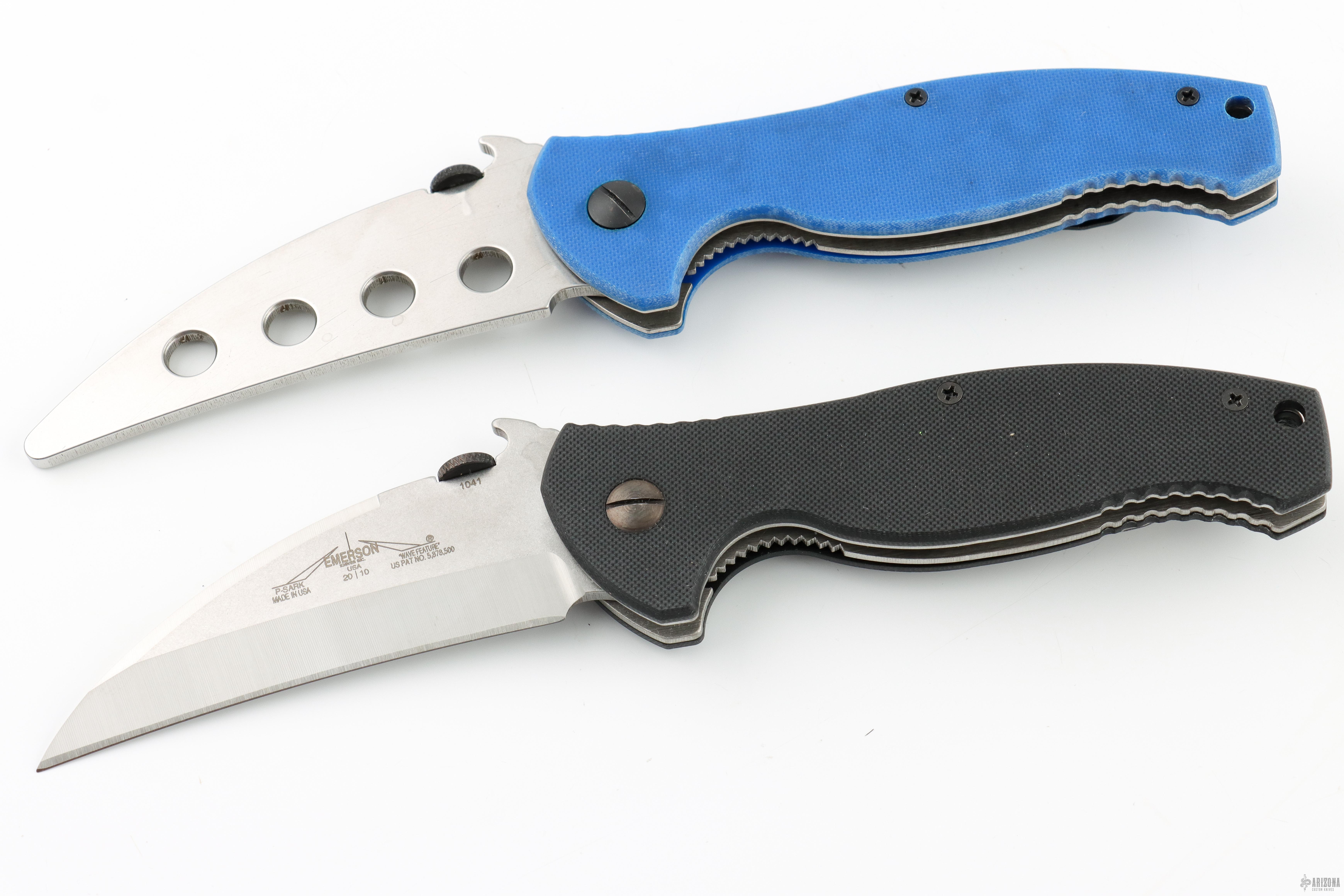 P-Sark and Trainer. - Arizona Custom Knives