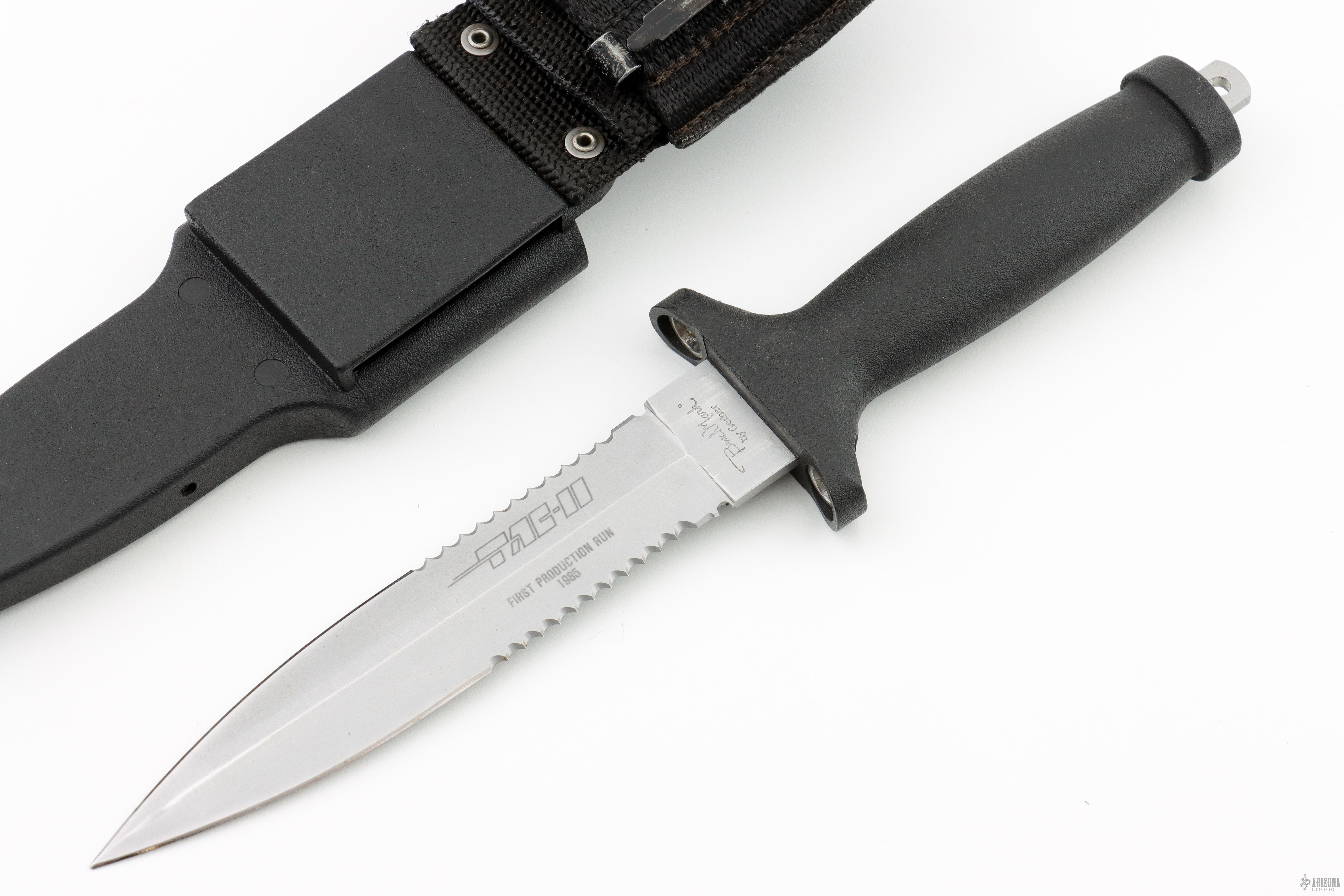 SAKI 　TAC CIA テキスト Ver. 2.0 Part 1〜3 TAC-II - First Production Run 1985 - Arizona Custom Knives