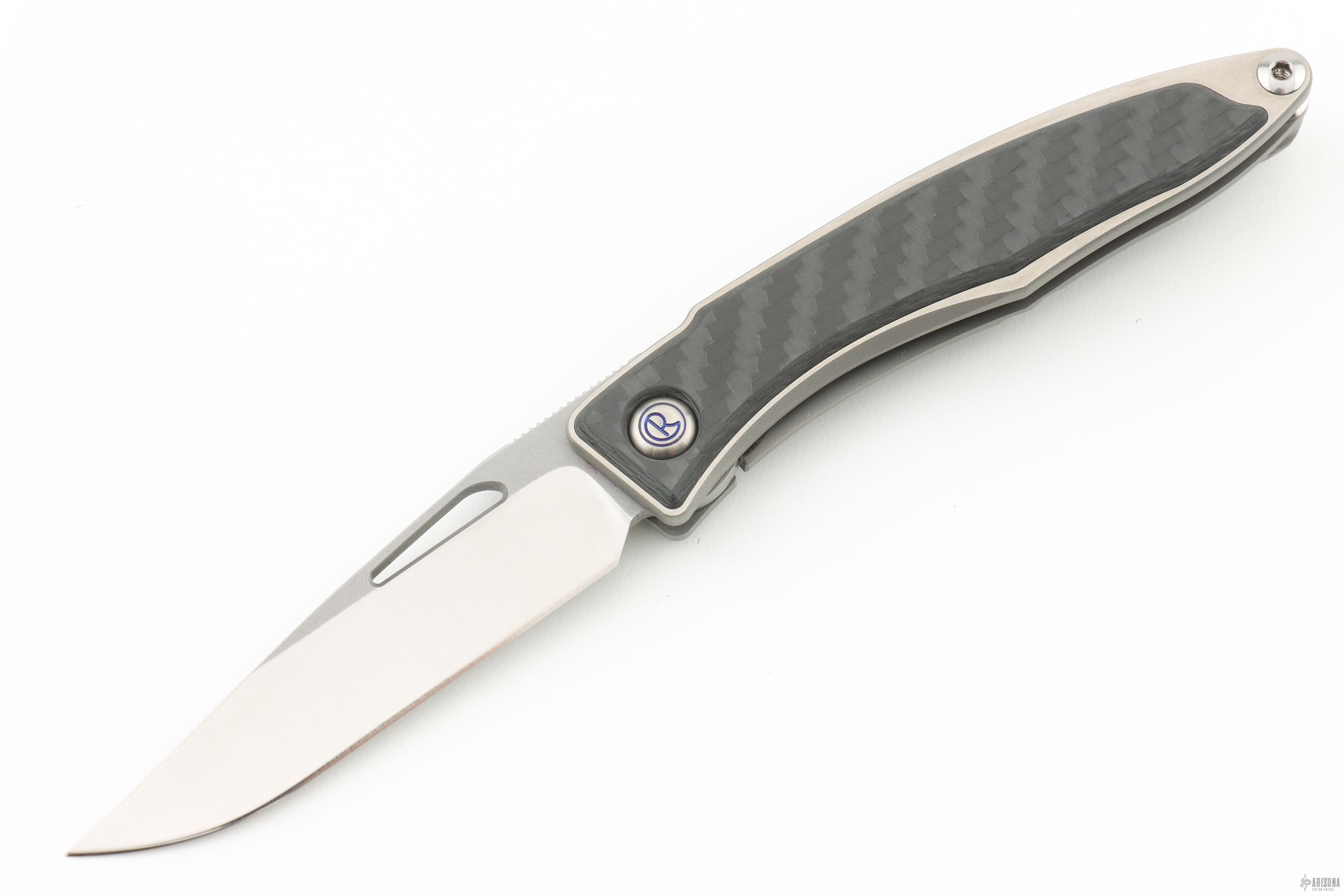 Mnandi - Black Carbon Fiber BHQ Exclusive - Arizona Custom Knives