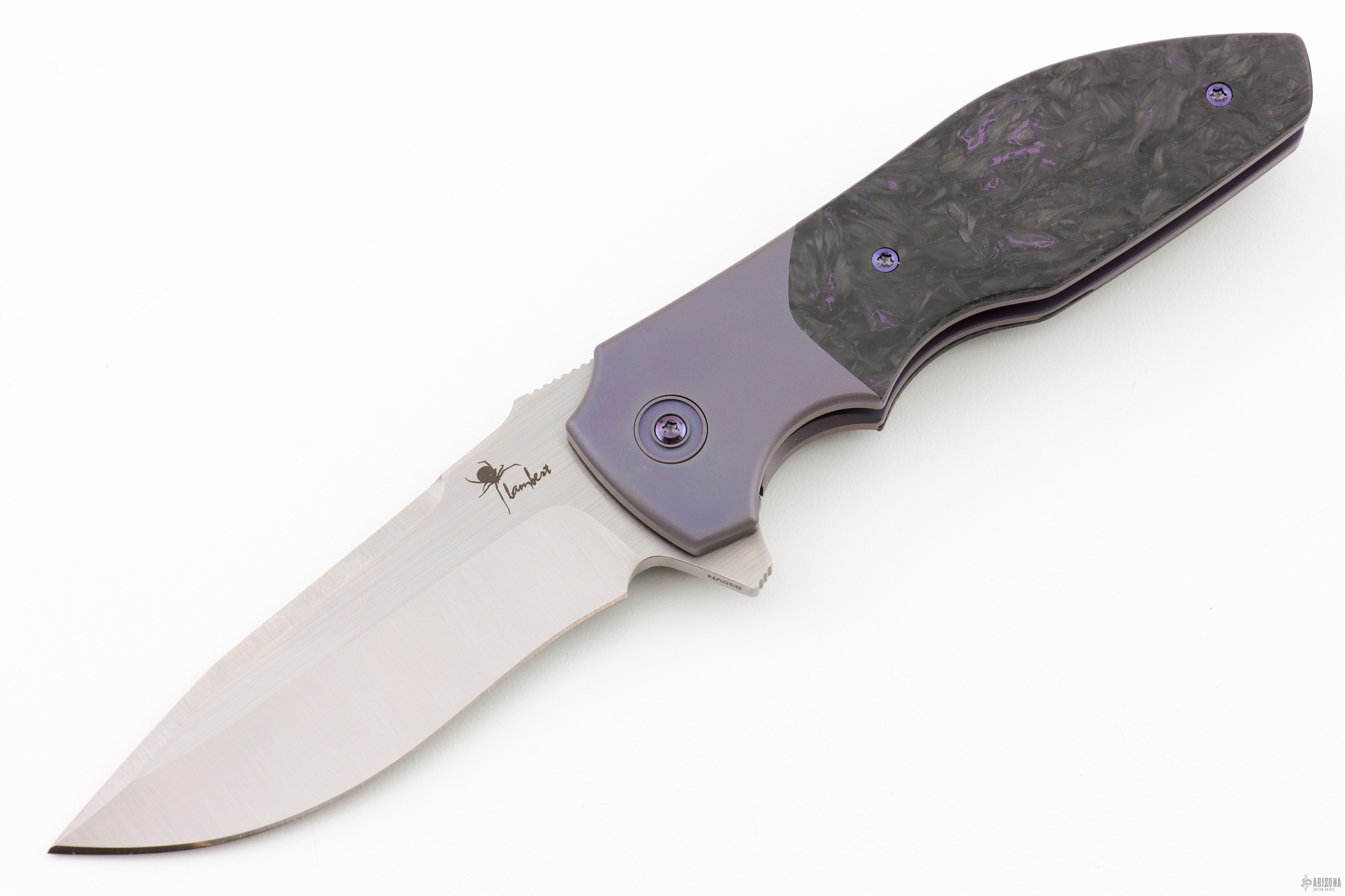 Kaviso x Kirby Raine S35VN Frame Lock Folding Knife - Arizona