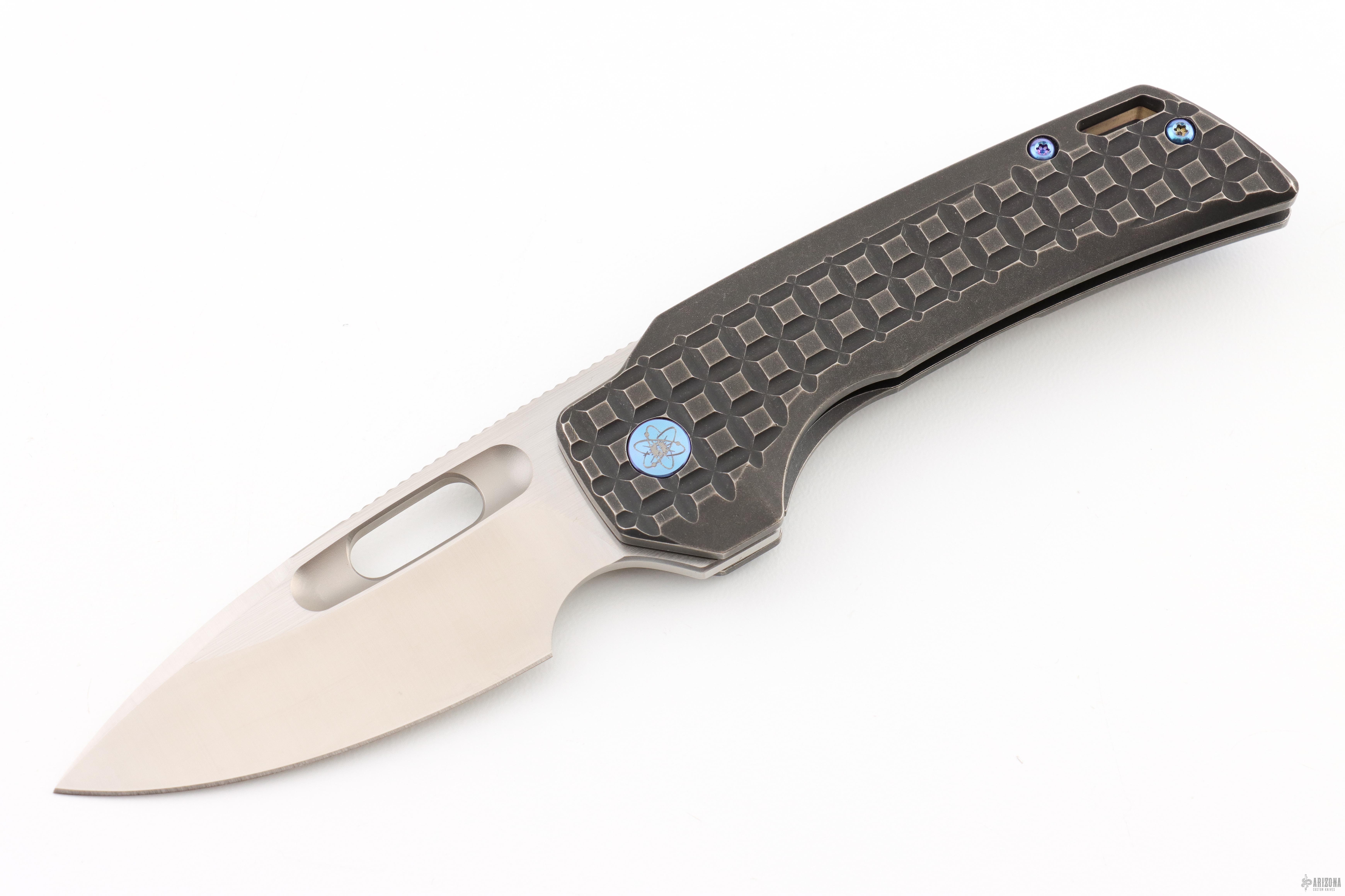 Nymble X Framelock - 1st Production #103 - MokuTi backspacer and