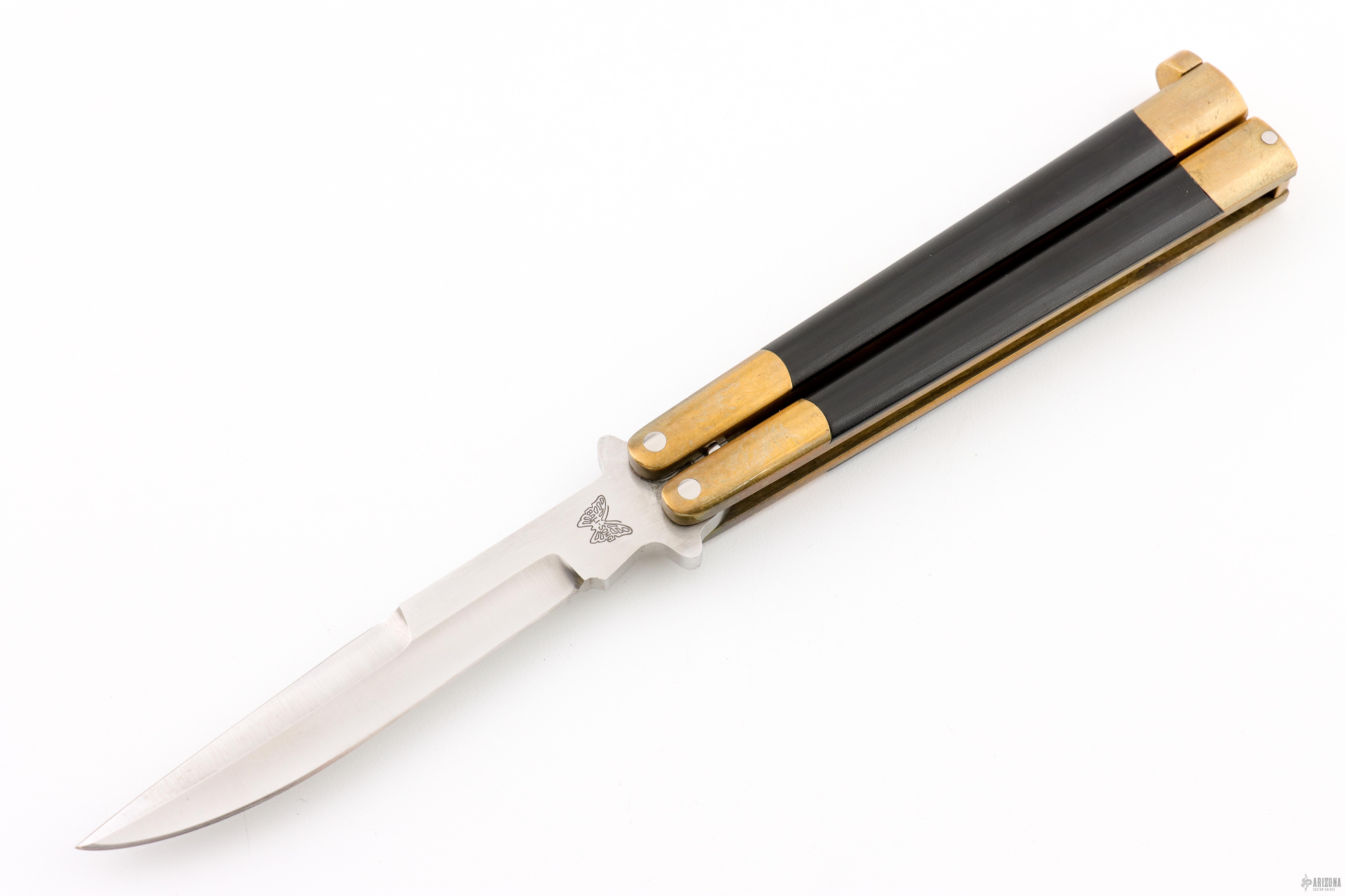 Jody Samson Ground Benchmade Custom Knife Balisong Butterfly