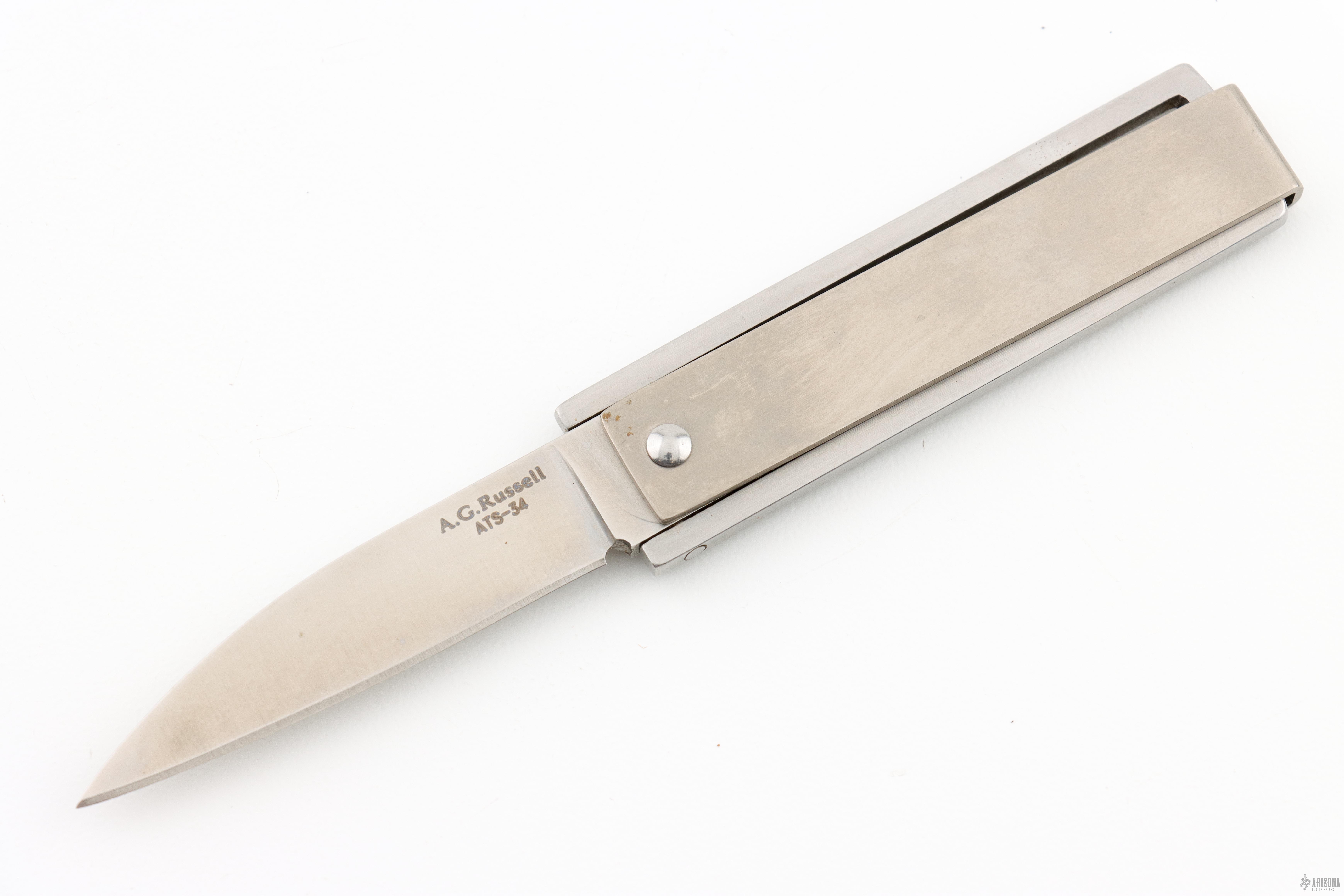 Wharncliffe Funny Folder - Arizona Custom Knives
