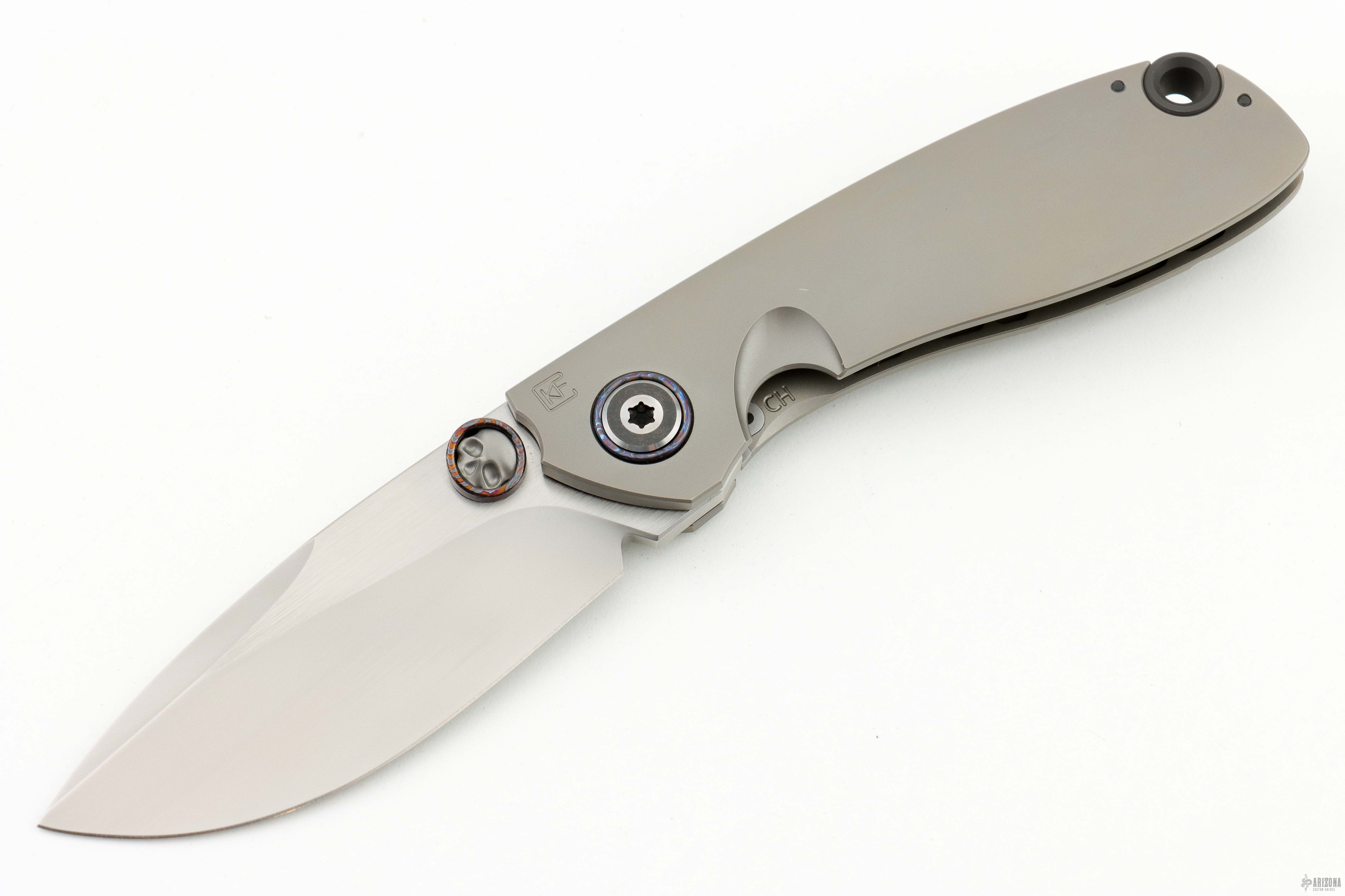 Custom Knife Factory/Copperhead Rampage Titanium/ZircuTi