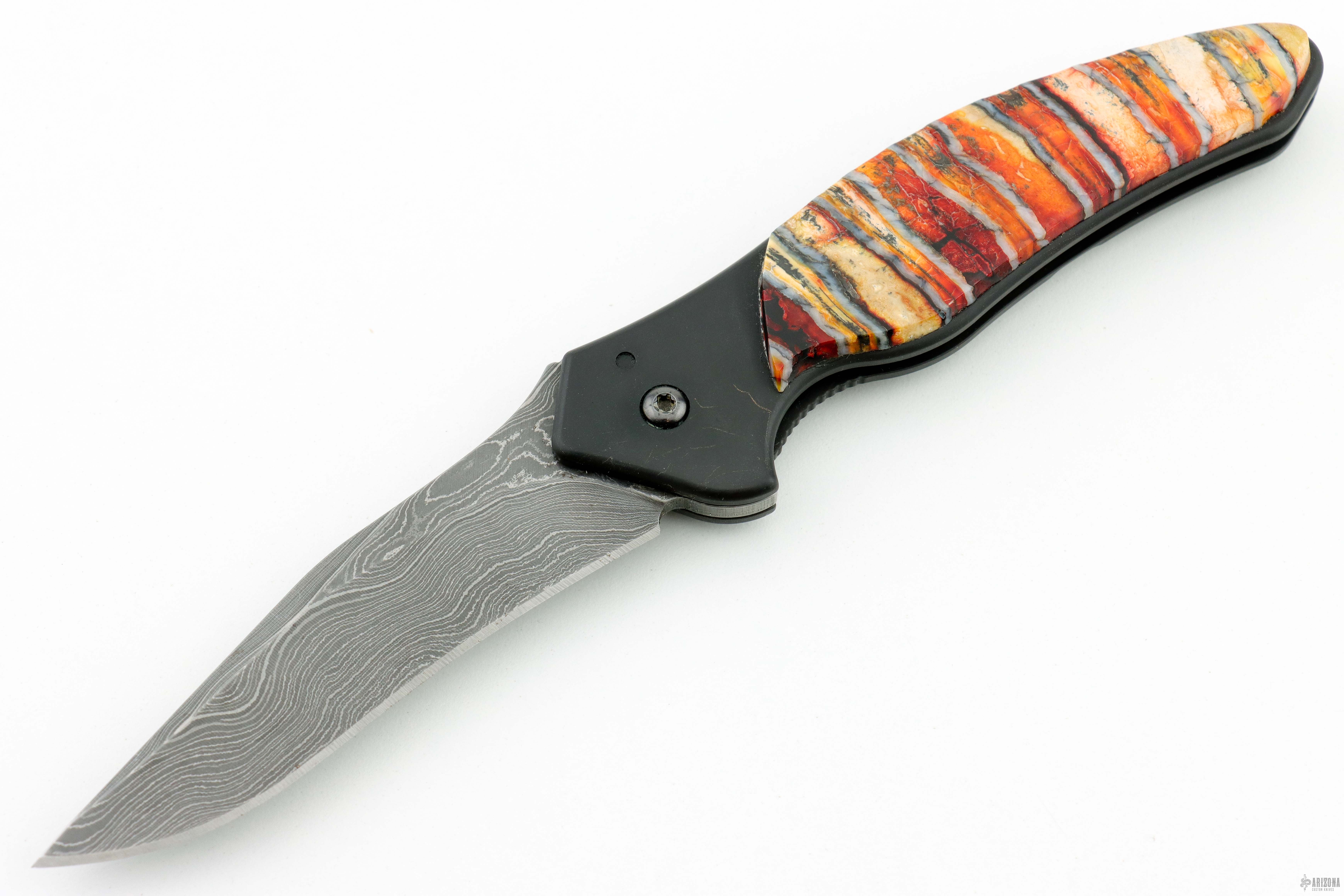1840DAMCKT Customized Shallot - Damascus and Mammoth Tooth