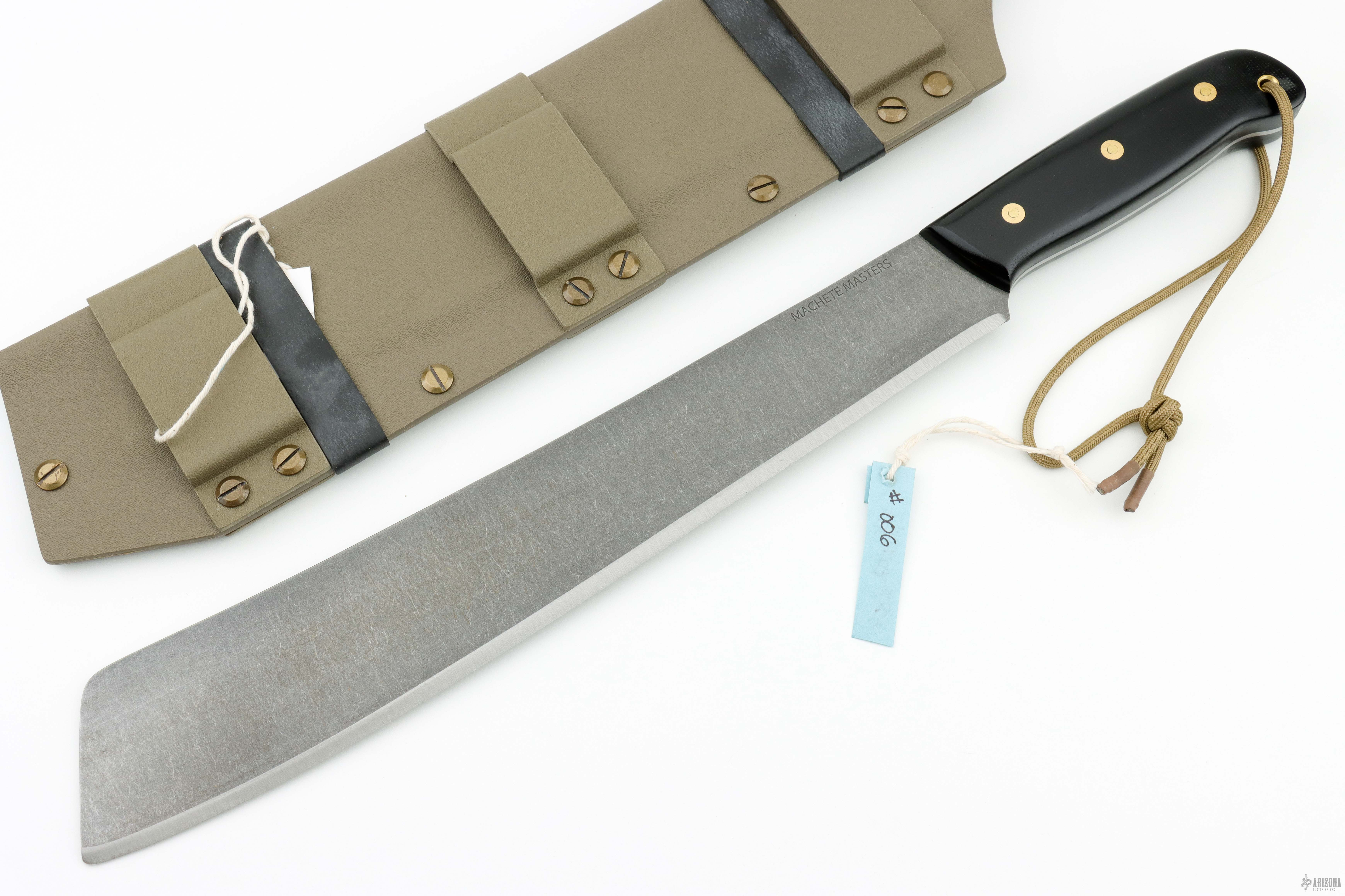 Machete Style Ramp Latin Style Machete - Regular - Arizona Custom Knives