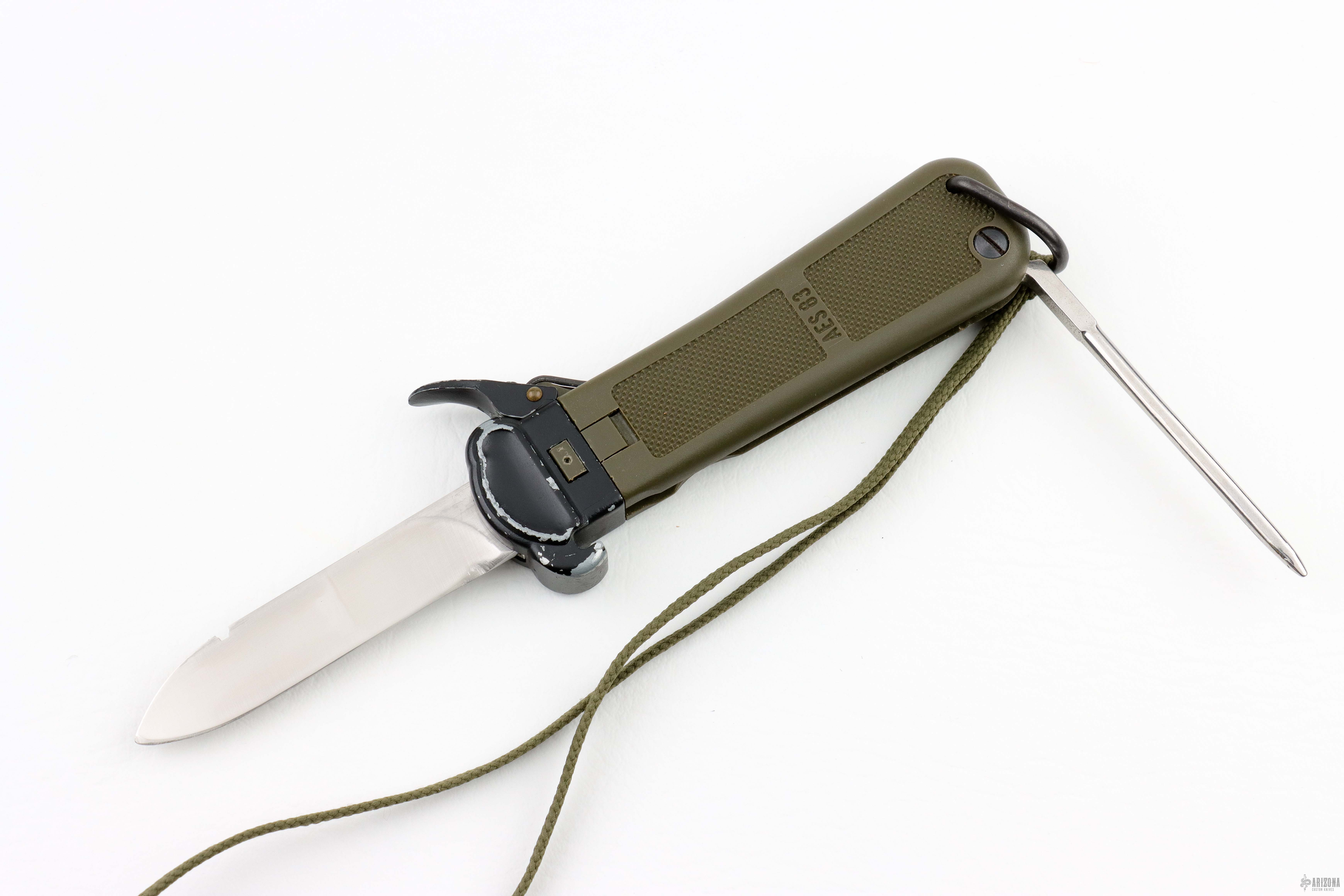Original German Military Paratrooper Gravity Knife - Arizona