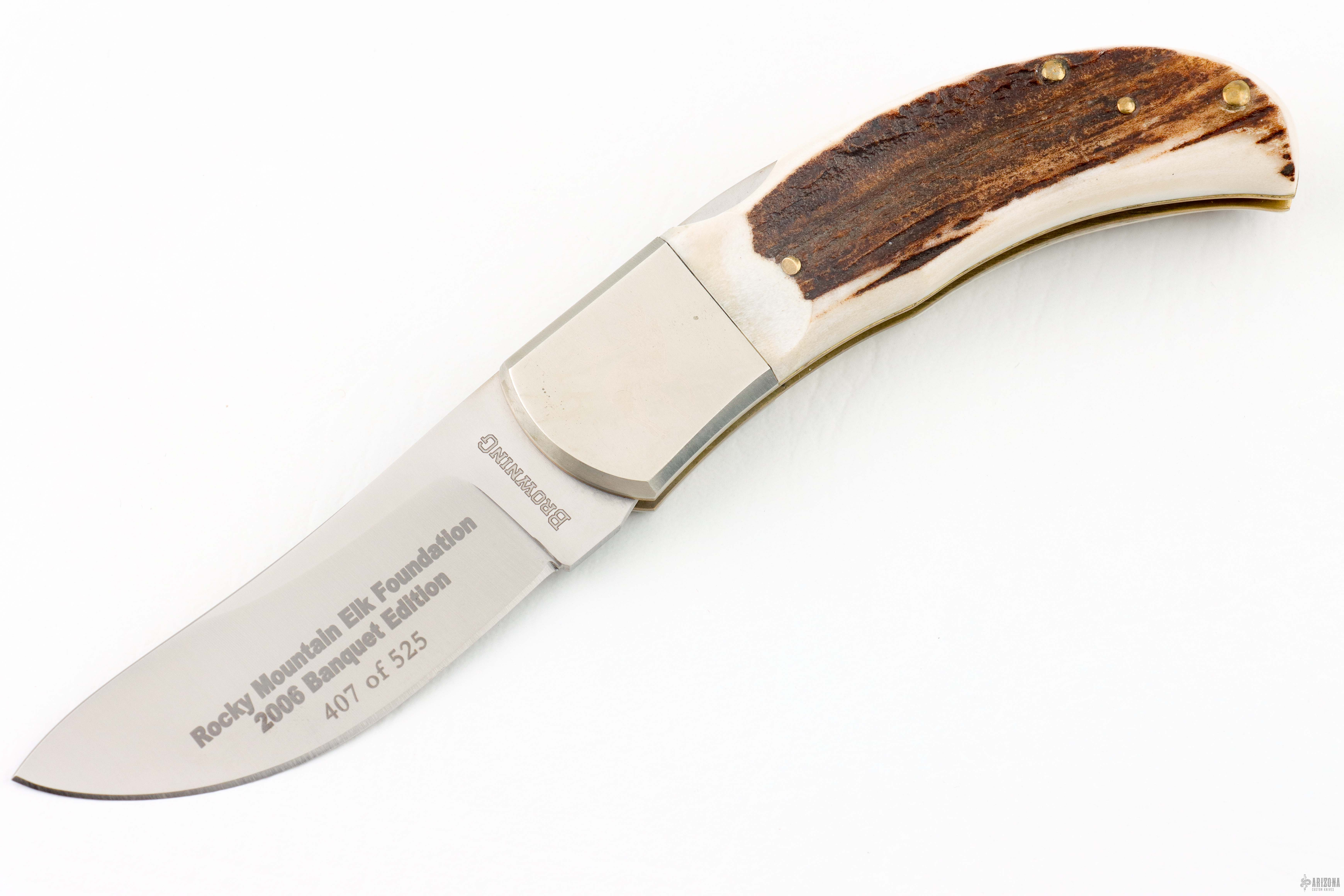 Model 509 Lockback - Rockey Mountain Elk Foundation 2006 Banquet