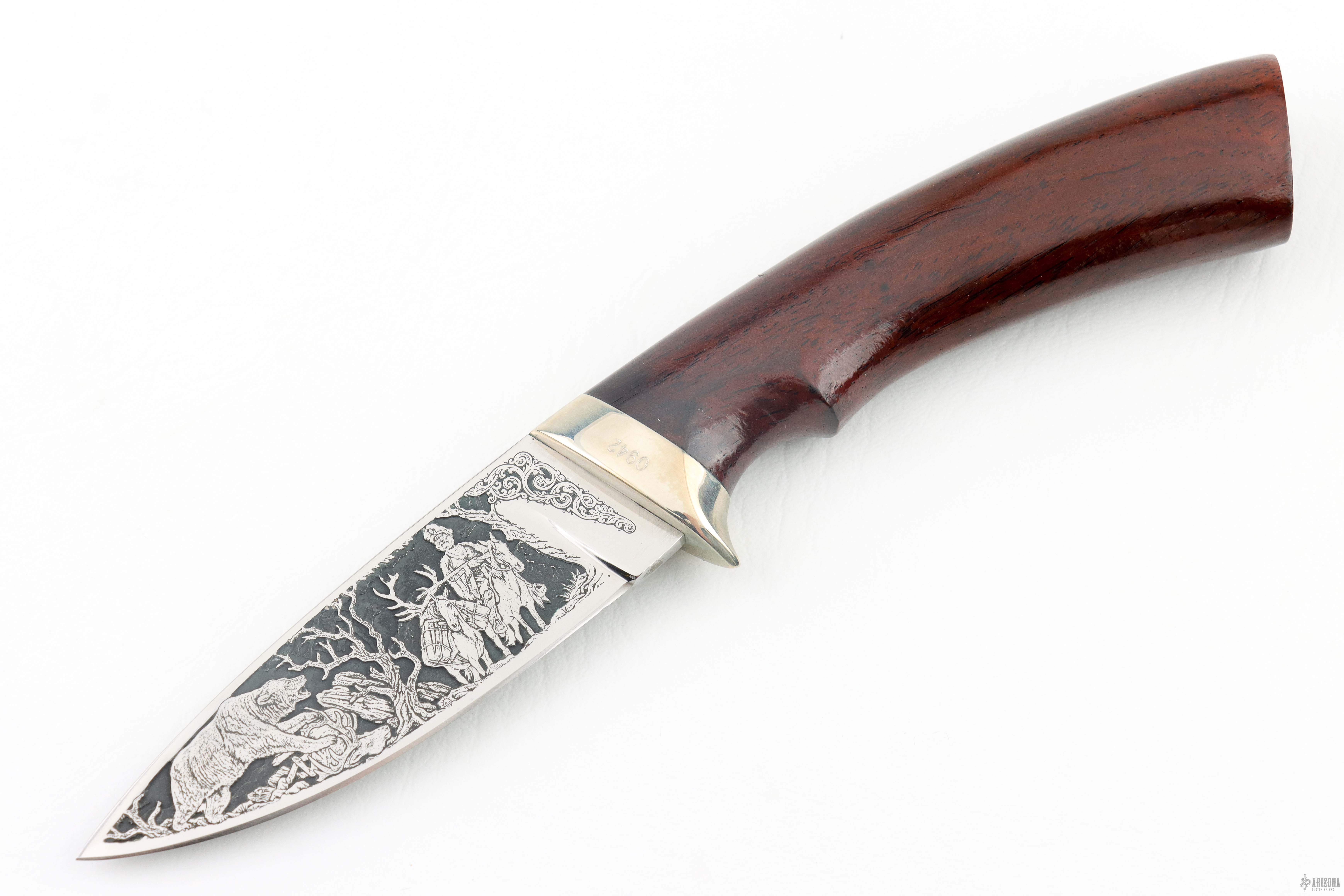NRA Commemorative Knife #0942 - Arizona Custom Knives