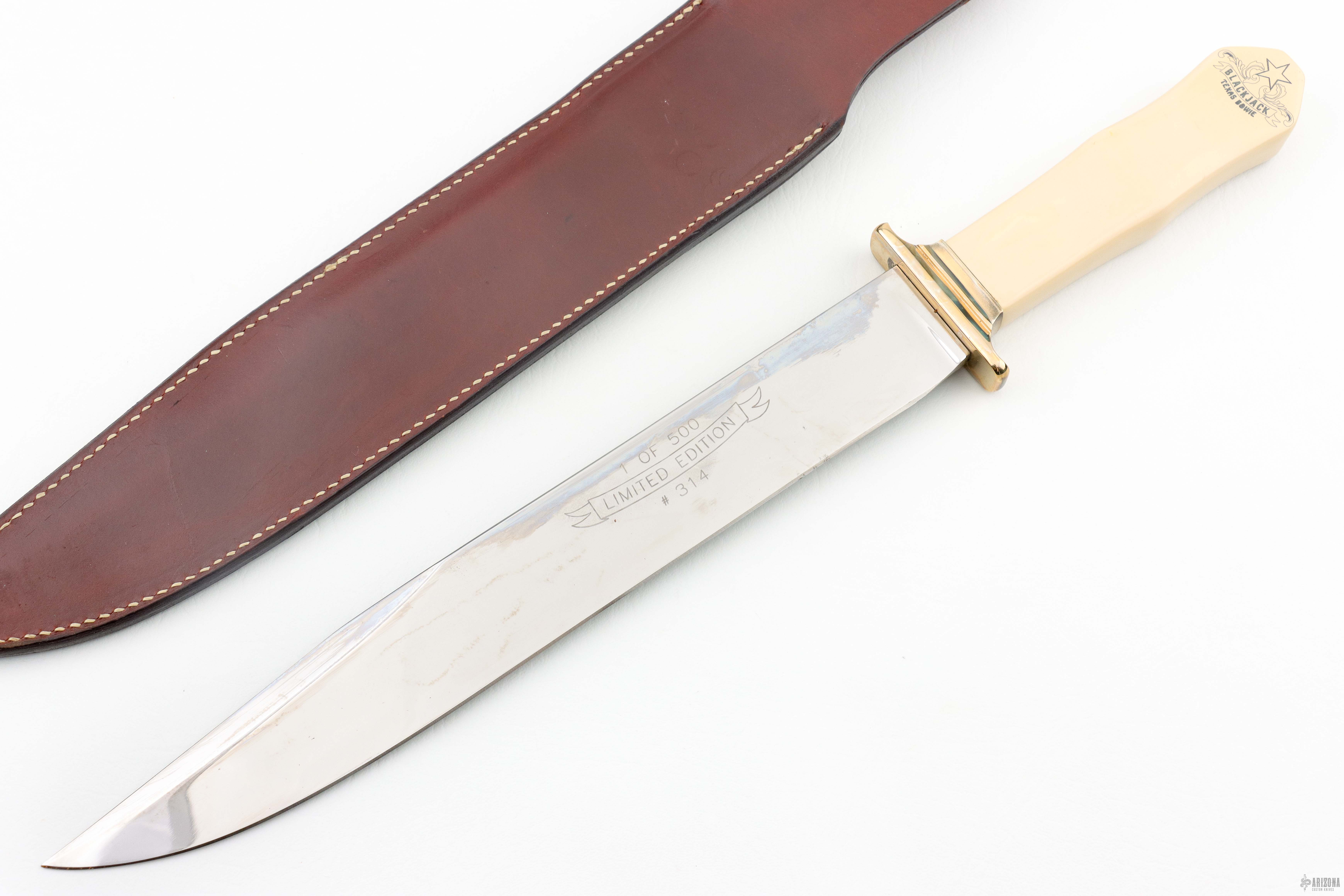 Texas Bowie #314 of 500 - Arizona Custom Knives