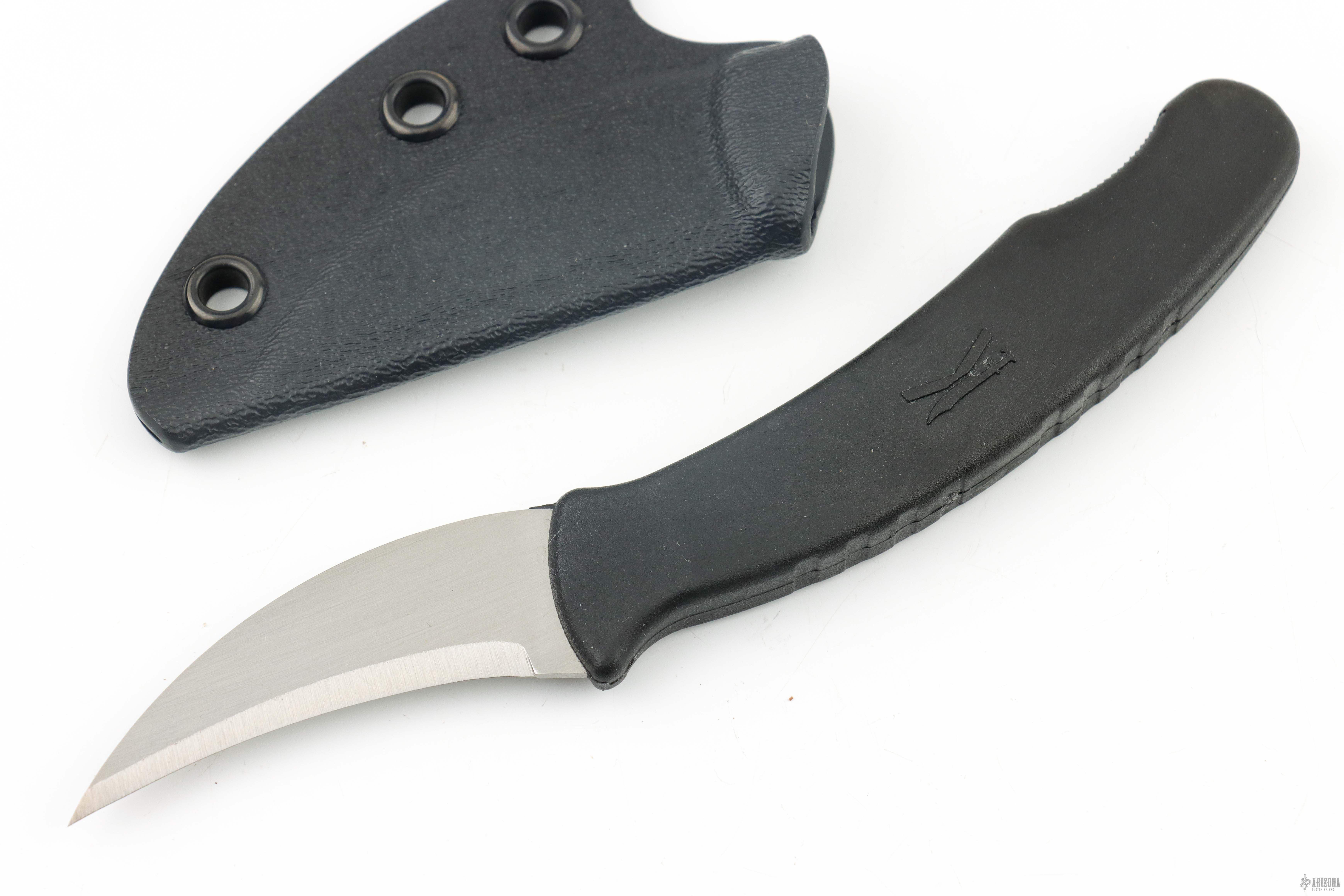 L-via Satin Fixed Blade - Arizona Custom Knives
