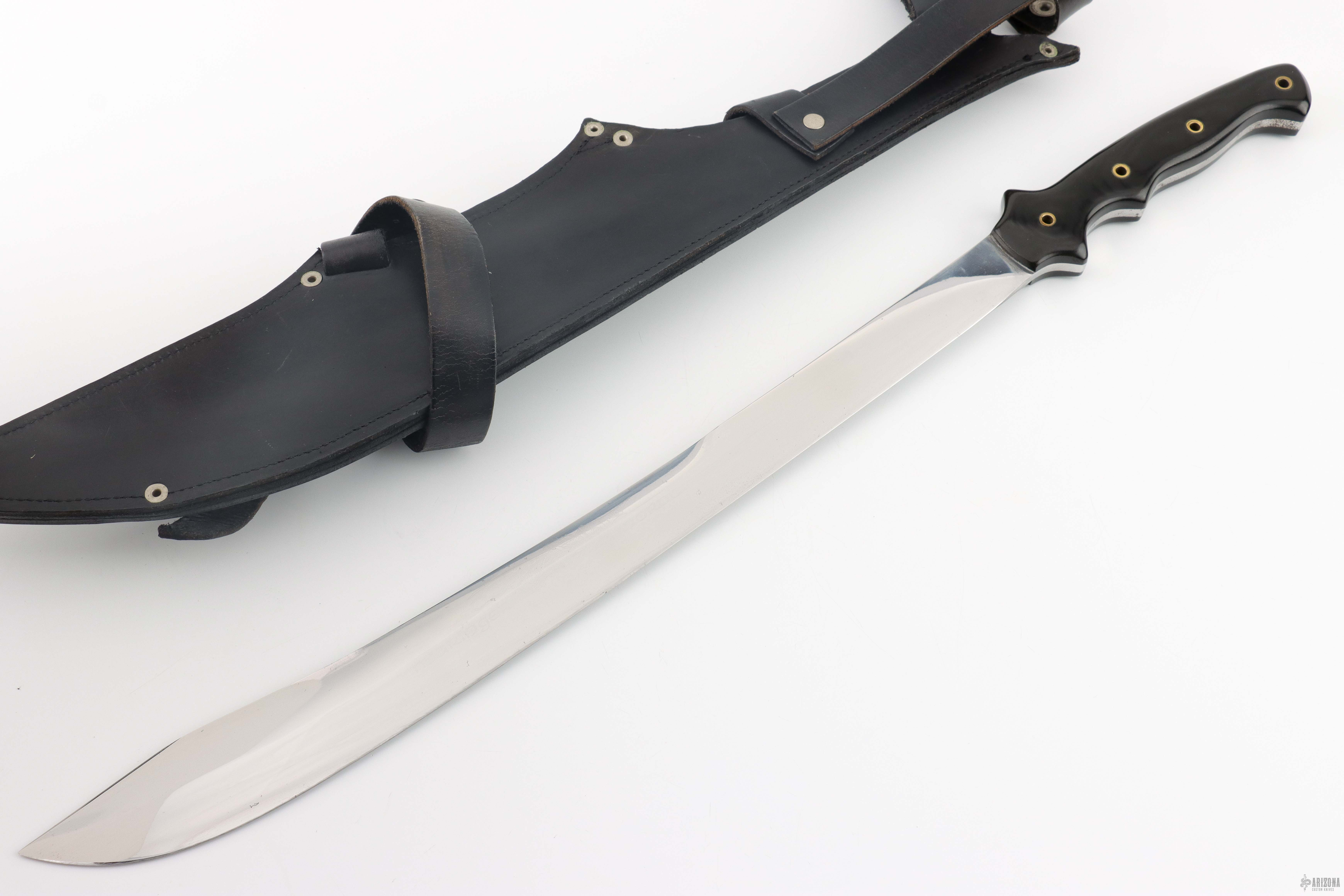 Maringer Vorpal Sword - Mirror Polish - Arizona Custom Knives