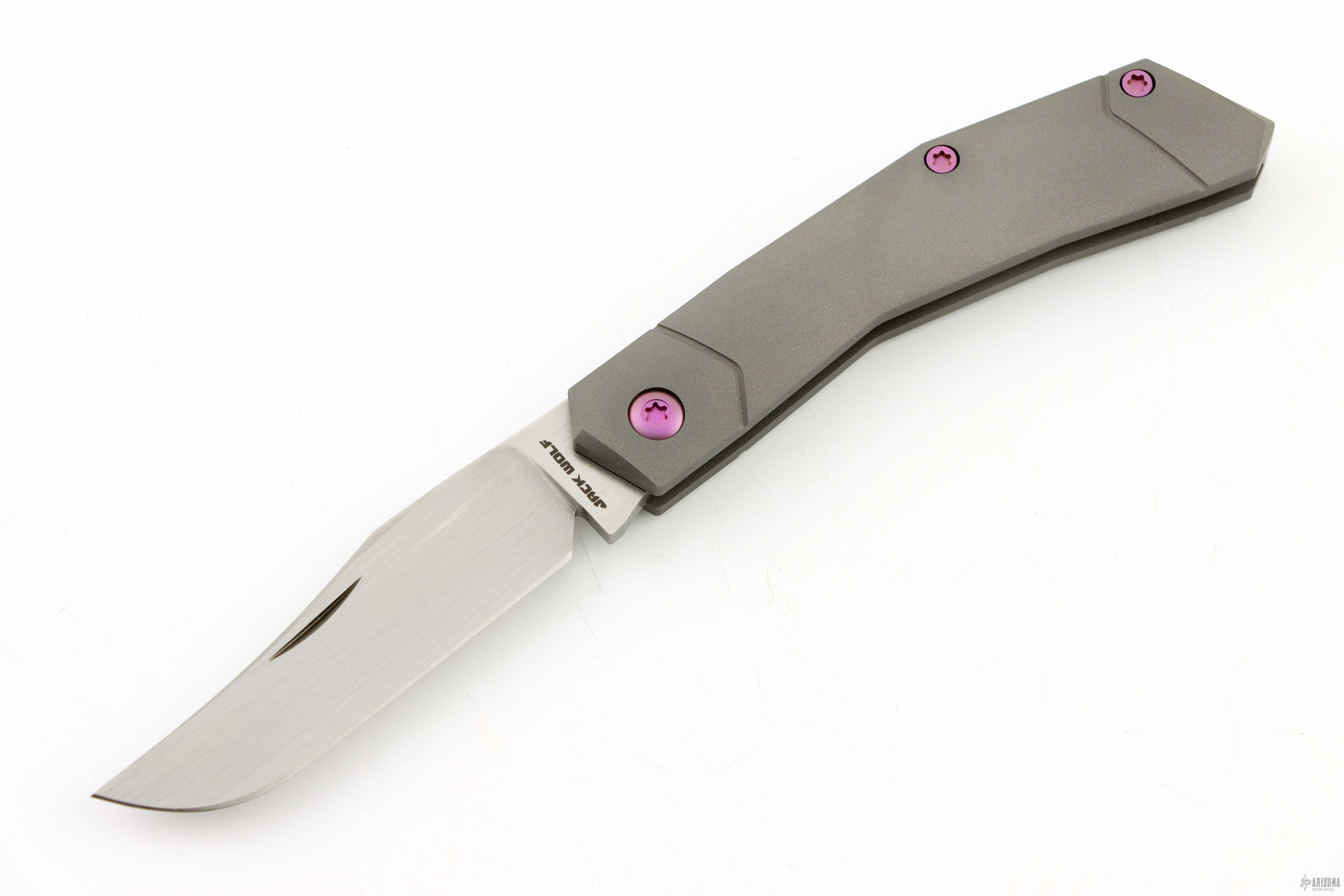 Mini Cyborg Jack - Titanium Smooth - Arizona Custom Knives