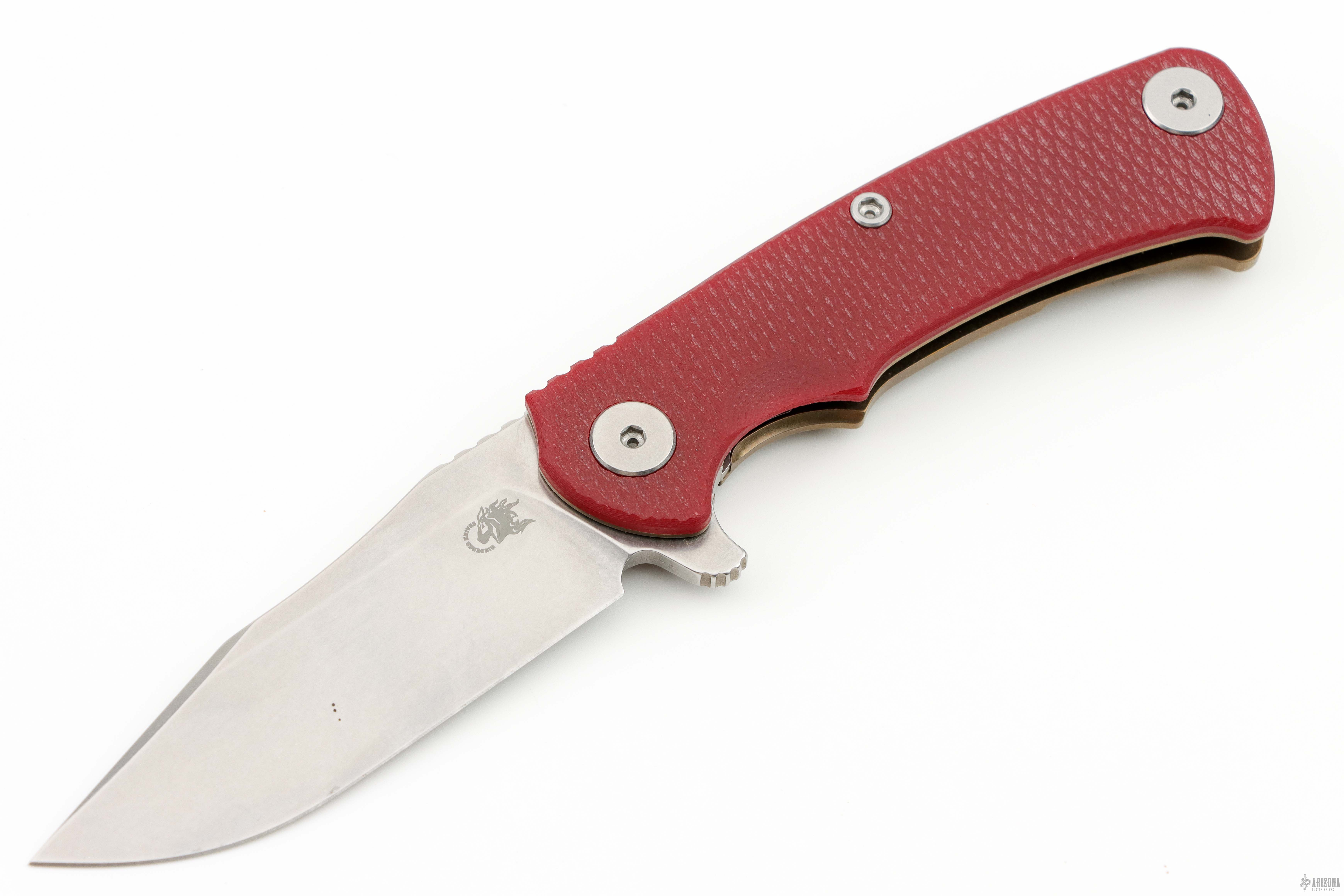 Project X Flipper Magnacut Clip Point Tri-Way - Stonewash Bronze