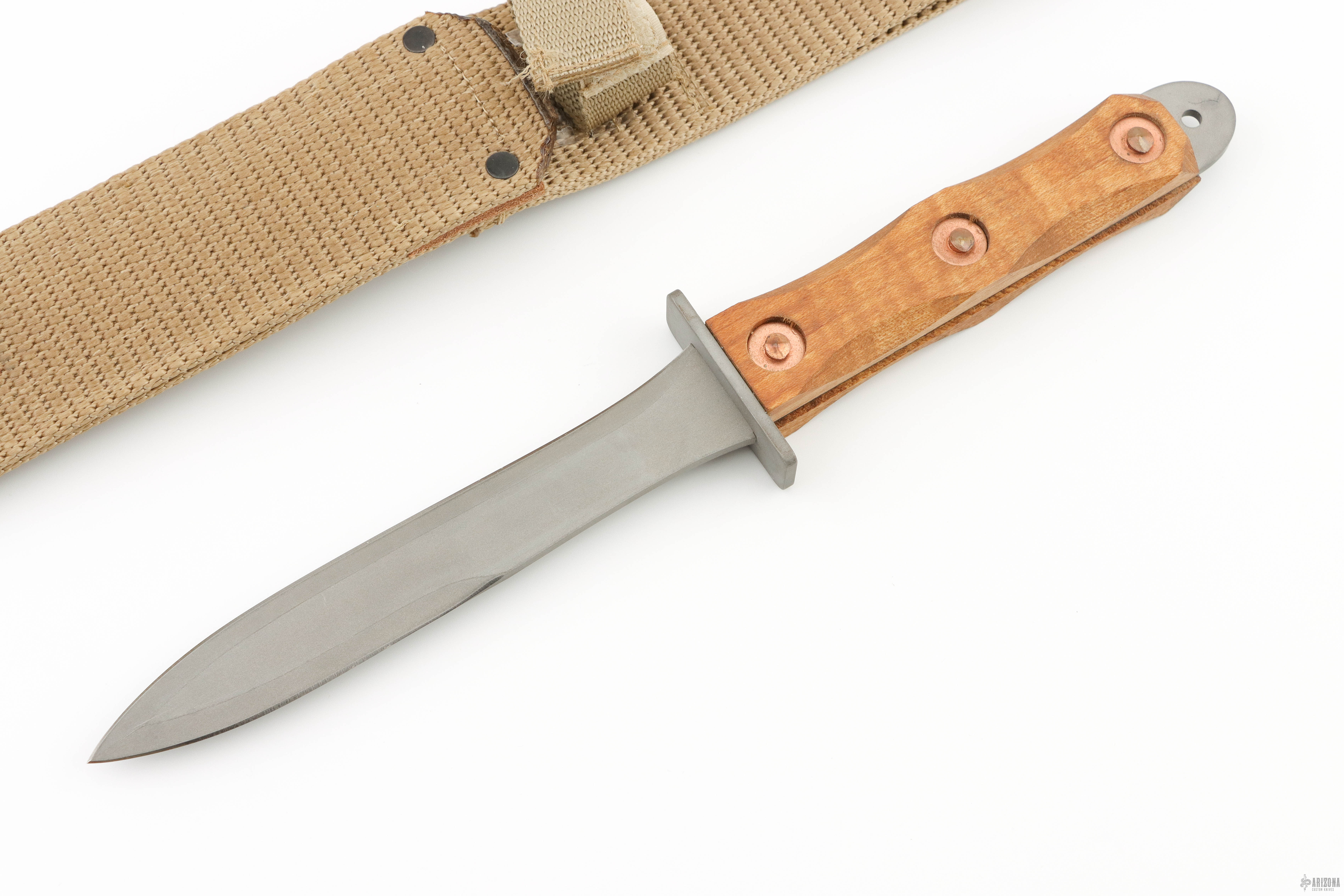 2024激安通販 Commando Knife - Arizona Custom Knives ハンティングナイフ、狩猟刀