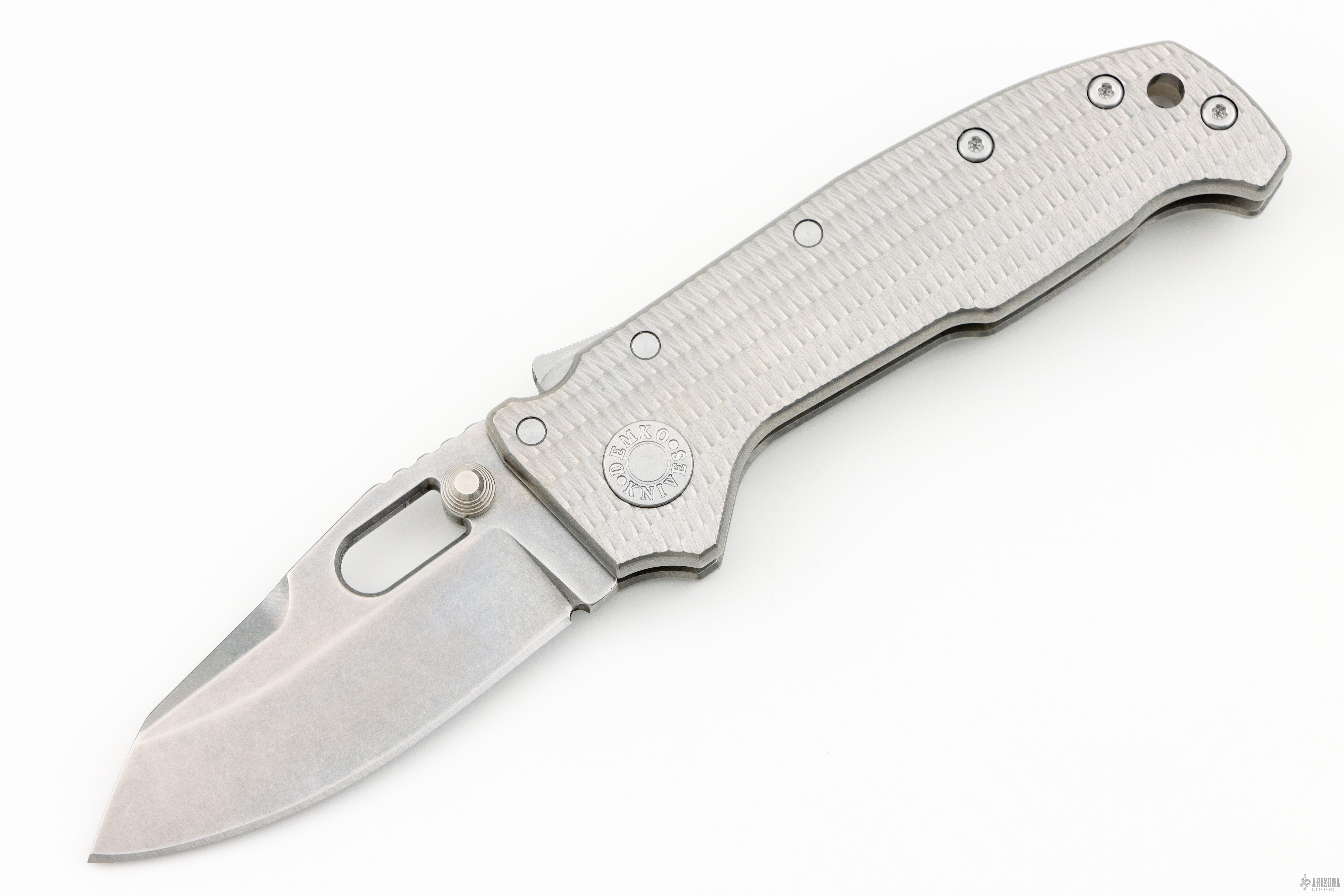 MG AD20 Compact - Magnacut All Ti Textured - Arizona Custom Knives