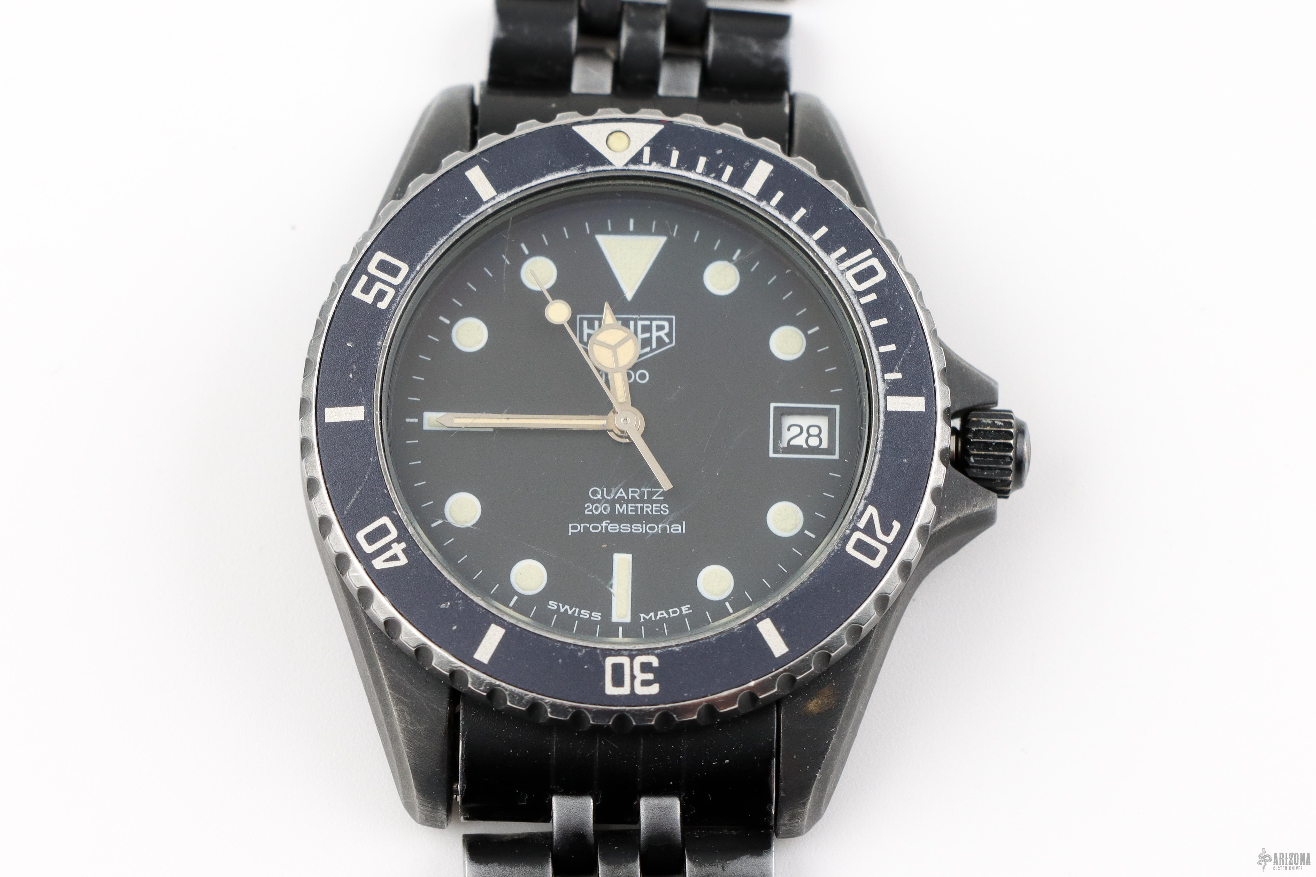 ホイヤー Heuer 1000 AUTOMATIC professional TAG Heuer 1000 Professional Diver Blue Dial (Ref 980.613N)