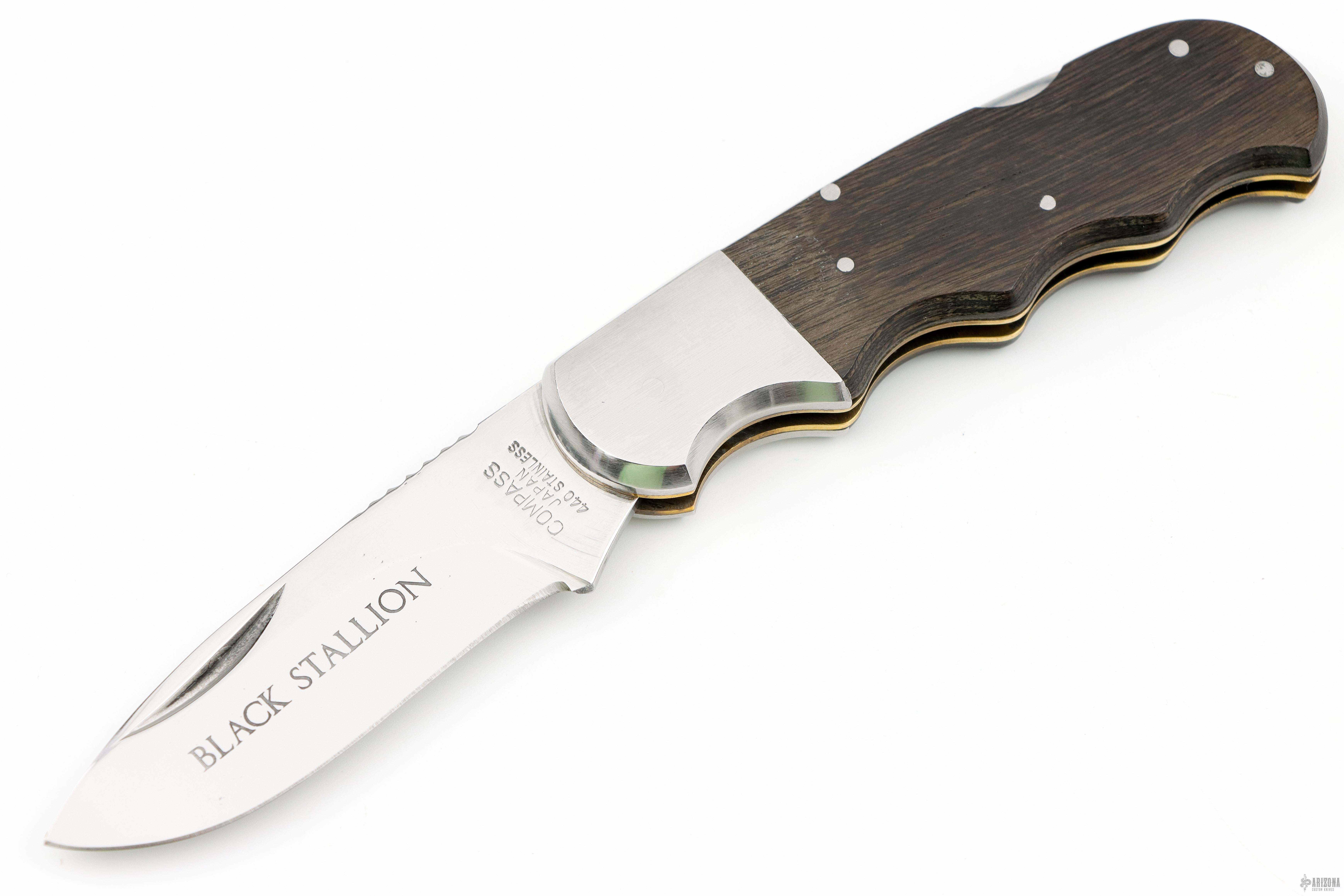 Black Stallion Lockback - Arizona Custom Knives
