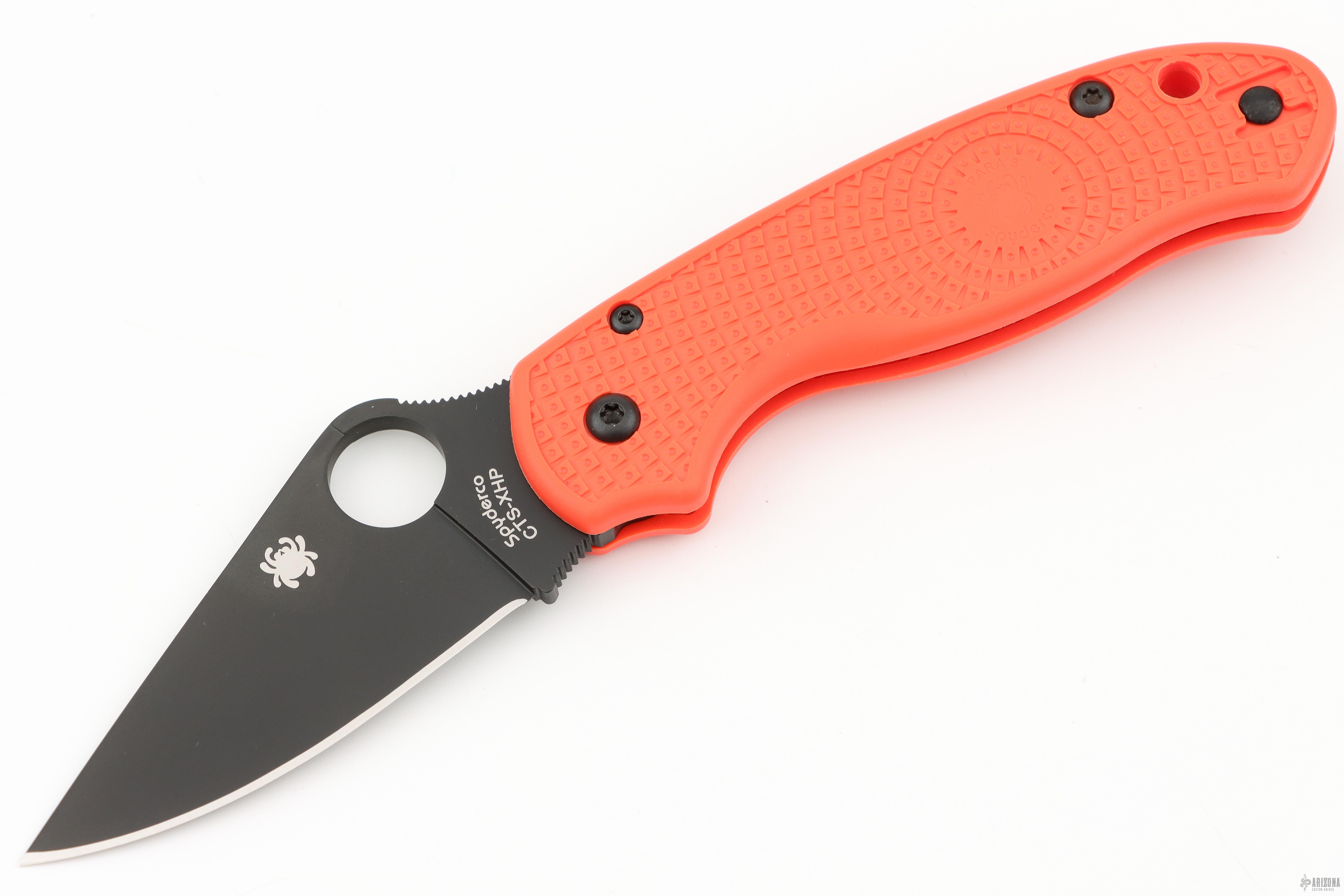 C223PORBK Para 3 Orange XHP - Arizona Custom Knives