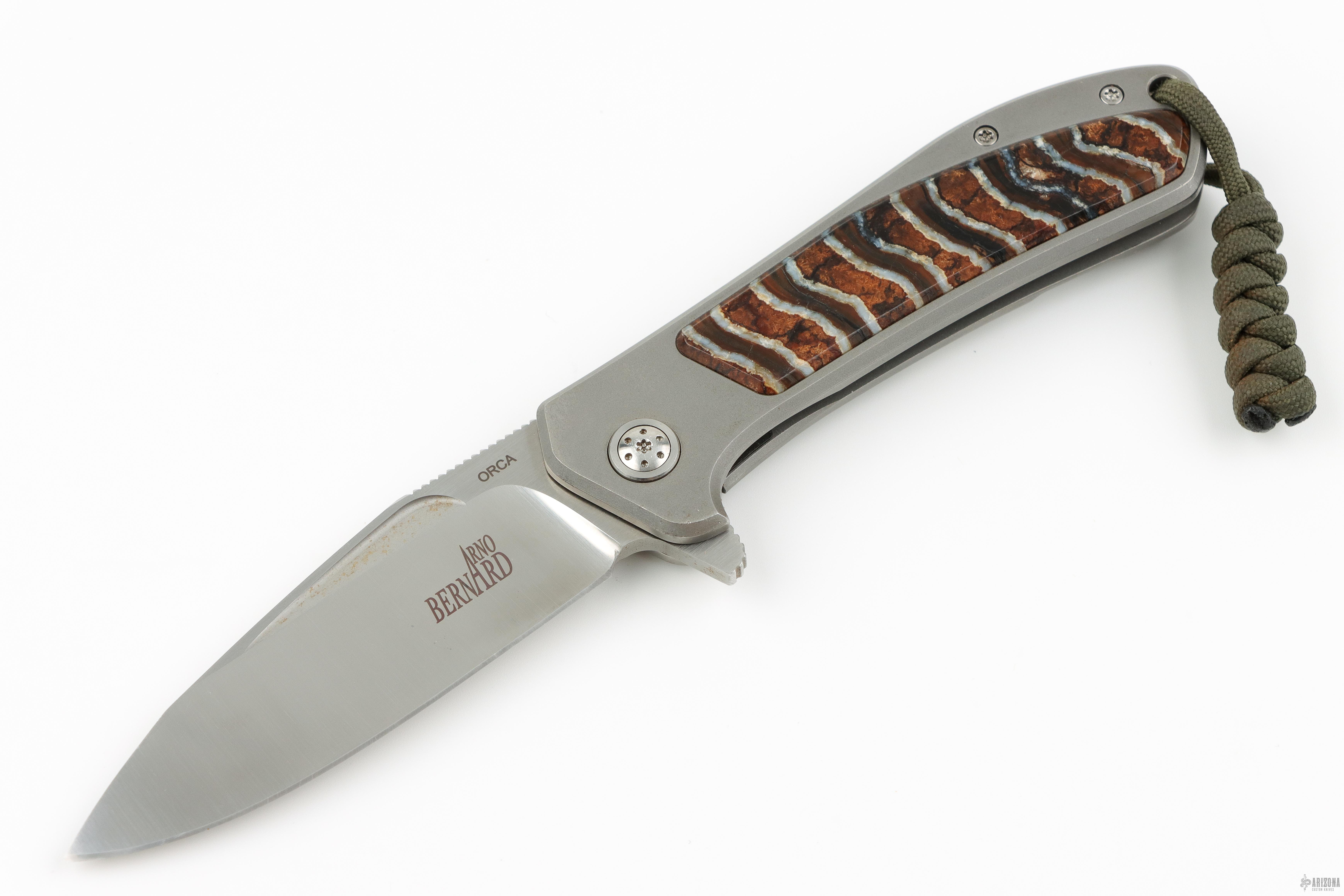 Orca - Mammoth Tooth - Arizona Custom Knives