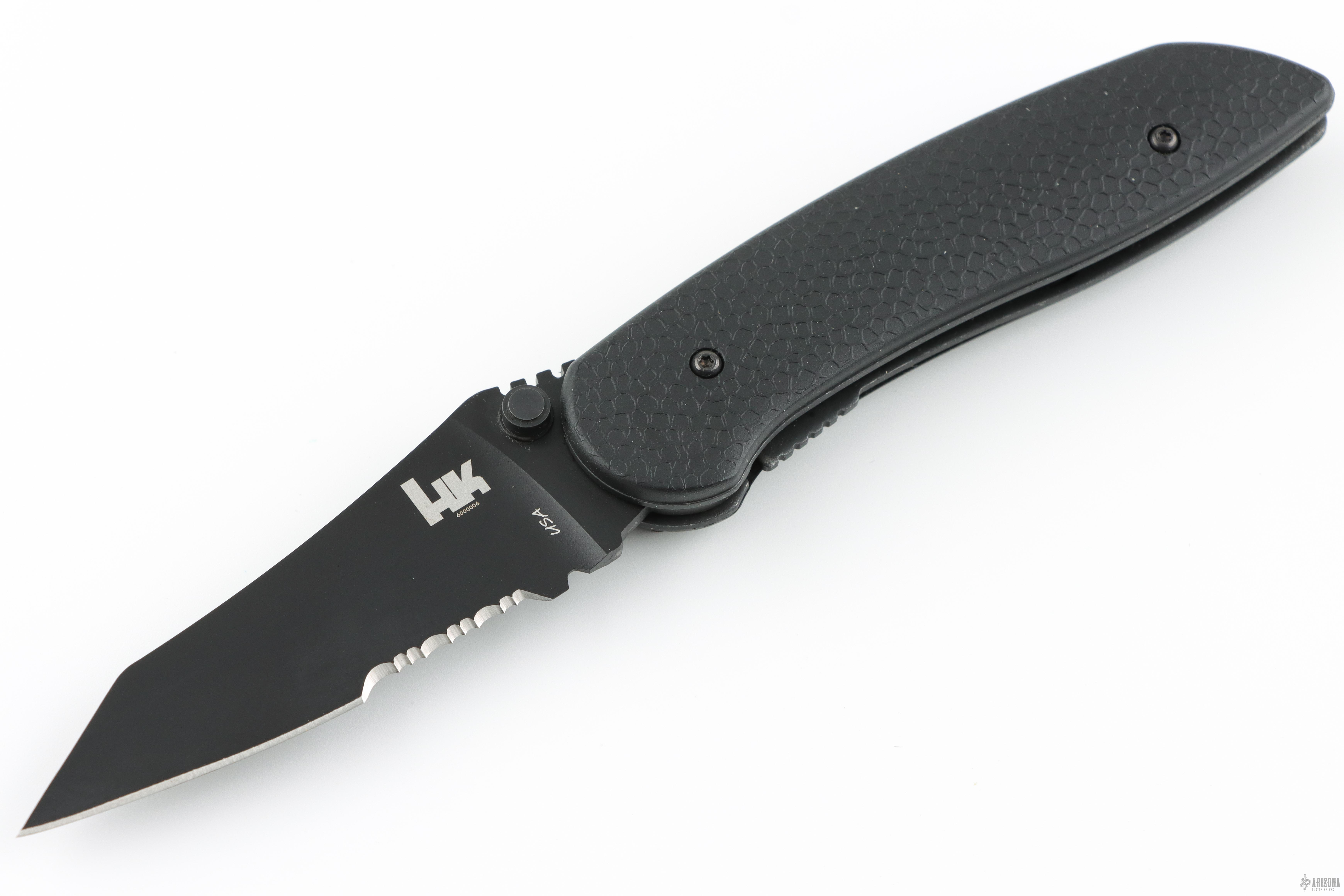 6000006SBK H&K Scorch Code 3 D/A Scale Release - Arizona Custom Knives
