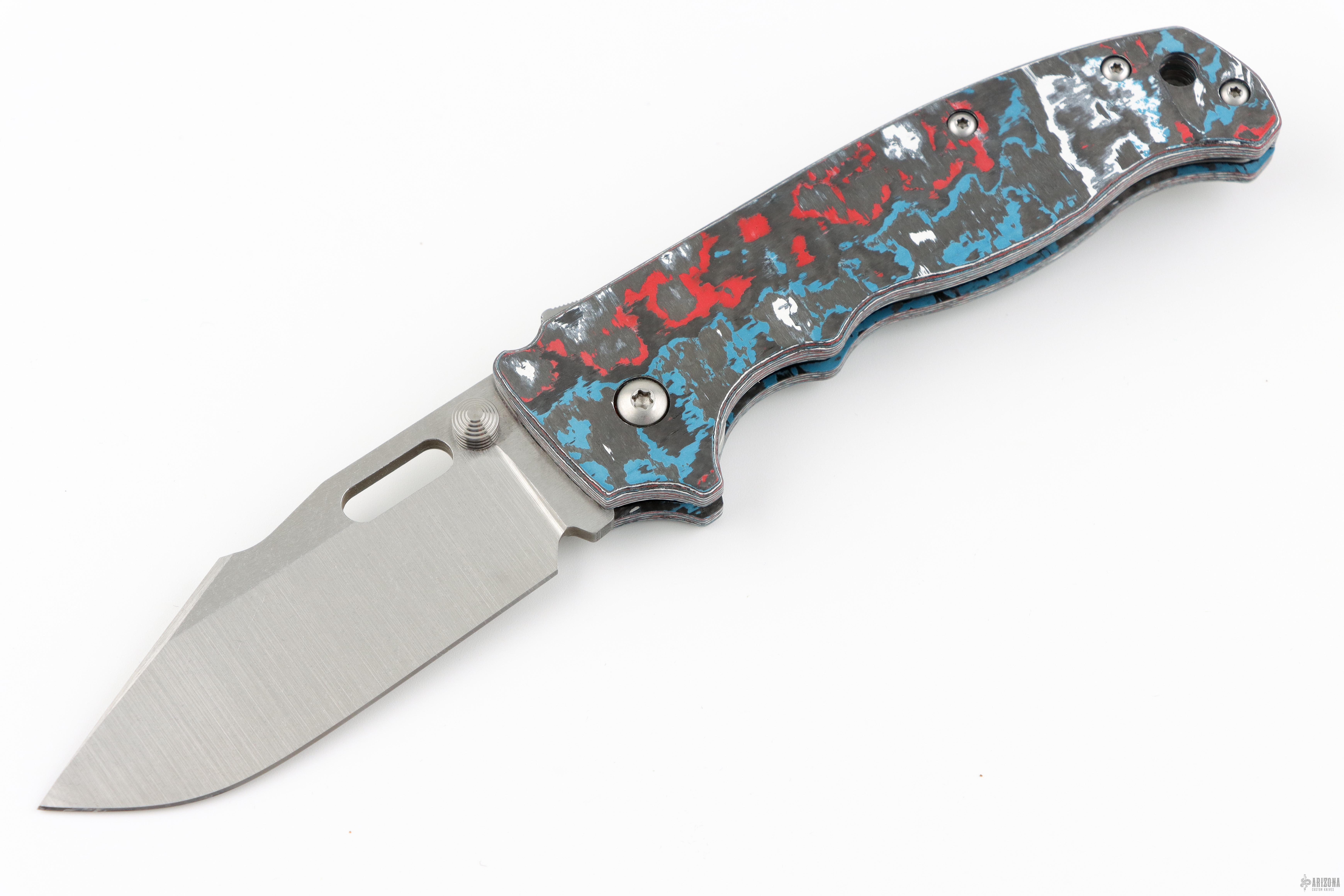 Andrew Demko AD20.5 Shark Lock Folding Knife-Reblade Trasparent