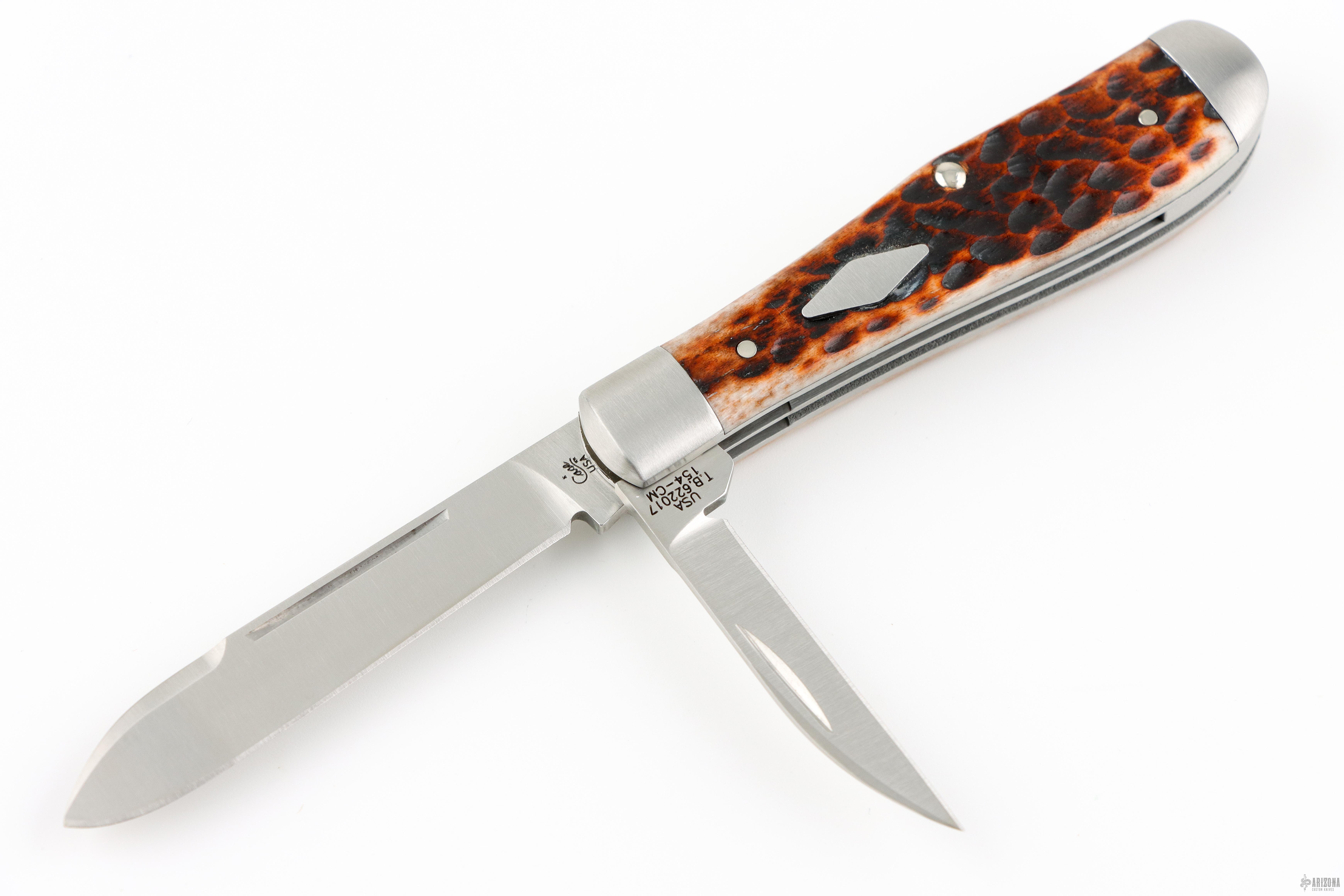 Case XX 07424 Tony Bose Eureka Jack Jigged Brown Bone 2017