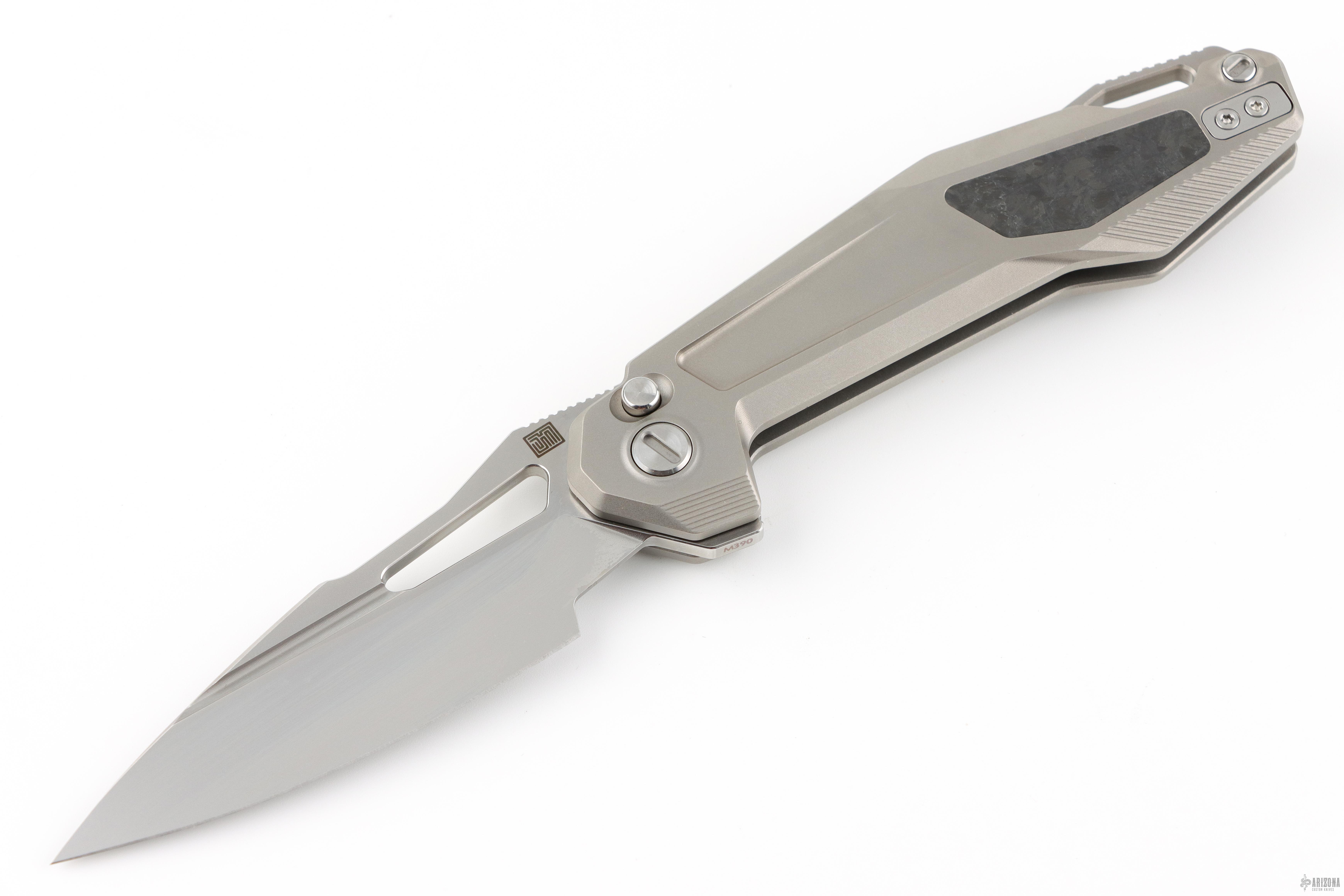 Griffin Button Lock Flipper - Arizona Custom Knives