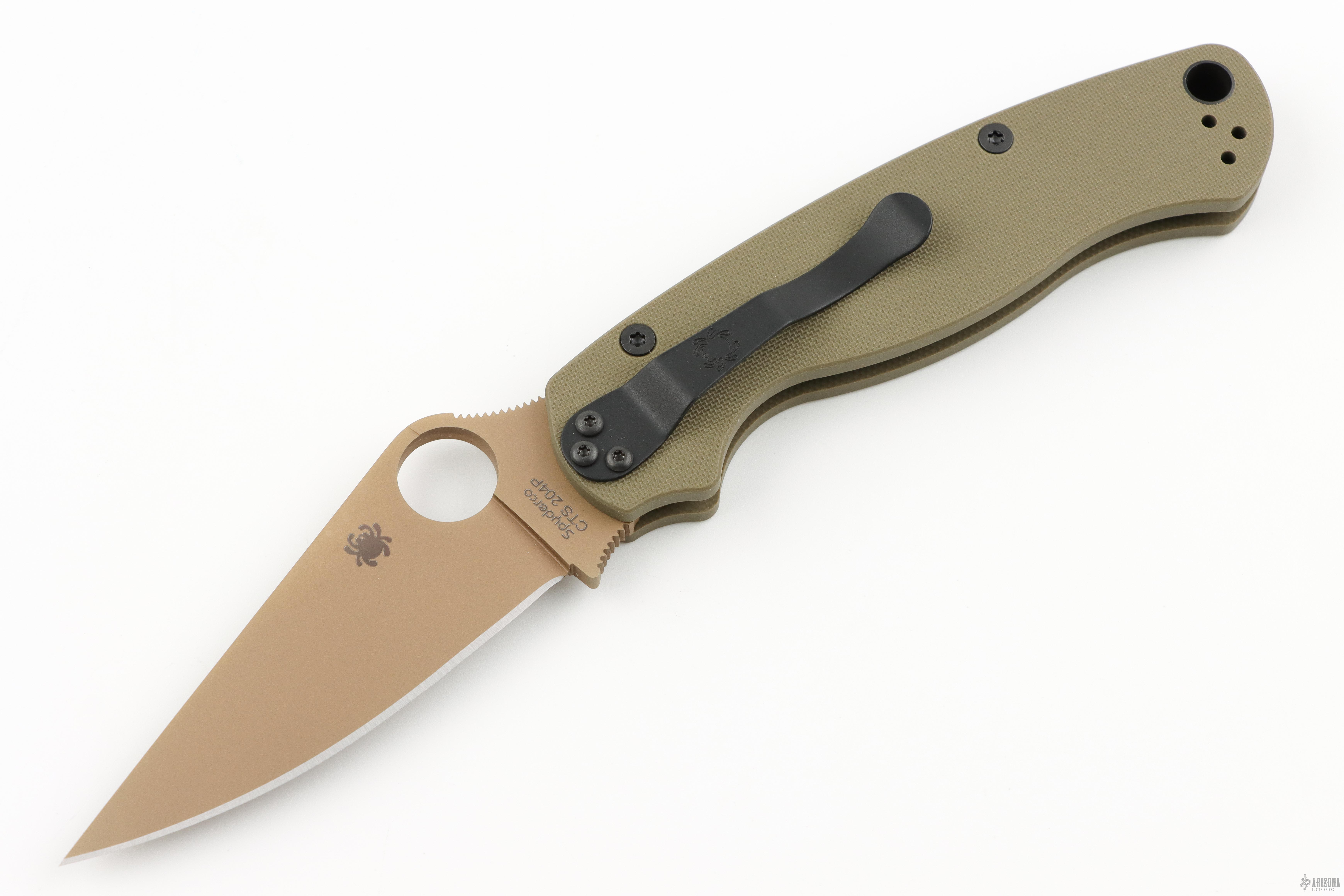 ハンドメイドペリ2 C81GPODFDE2 Paramilitary 2 - CTS-204P - Arizona Custom Knives