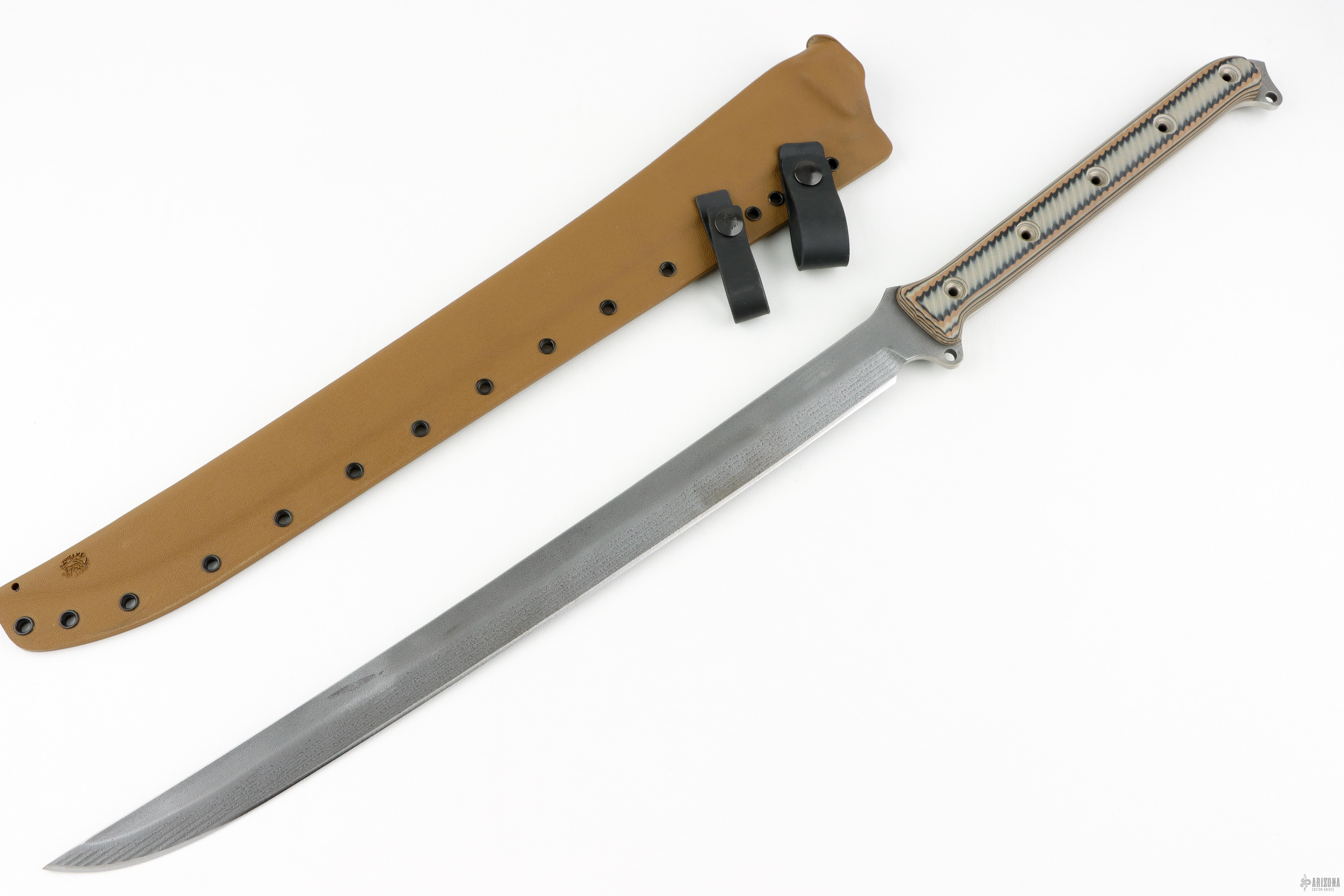 AK-47 w/ Custom Kydex Sheath - Arizona Custom Knives