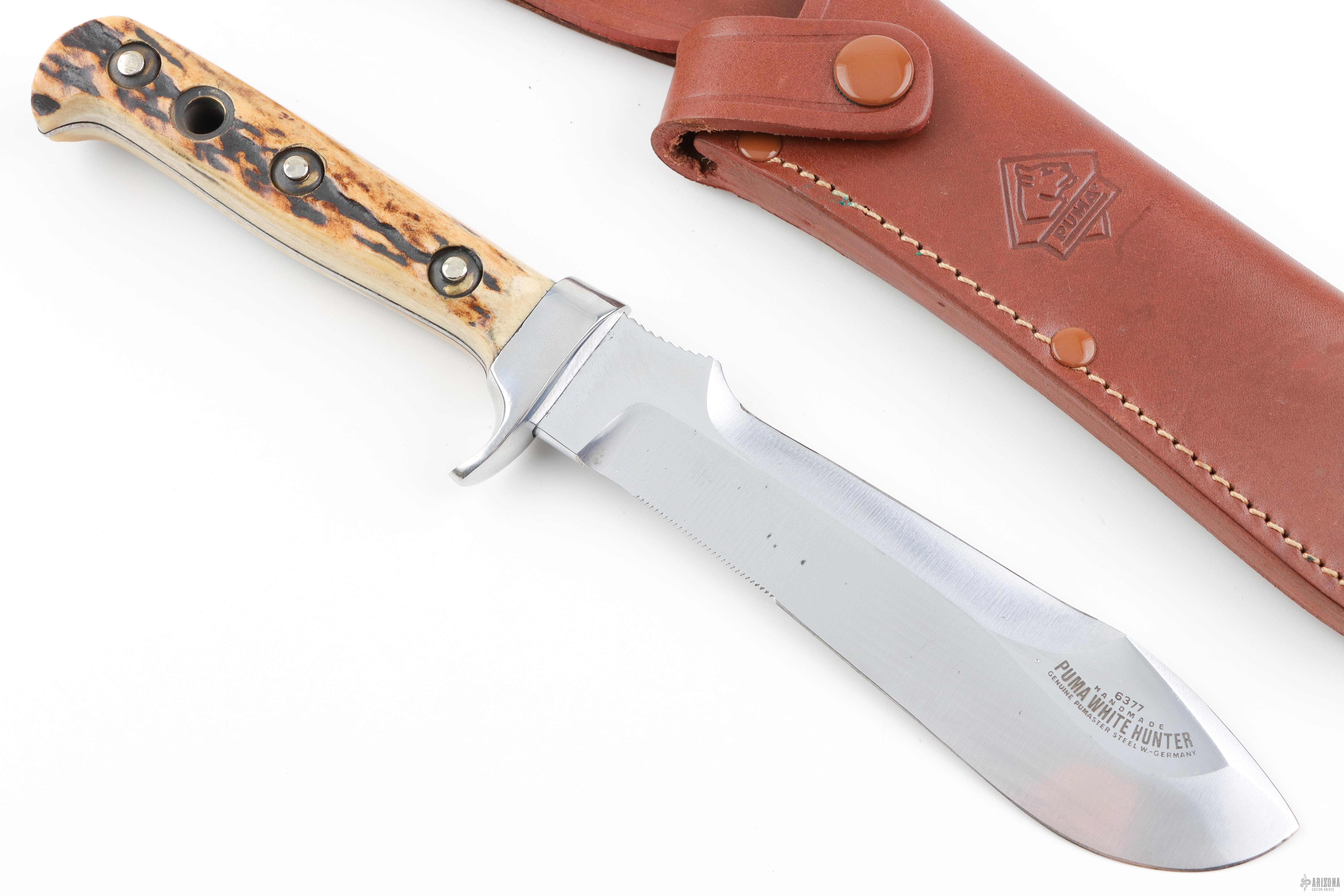6377 White Hunter - Arizona Custom Knives