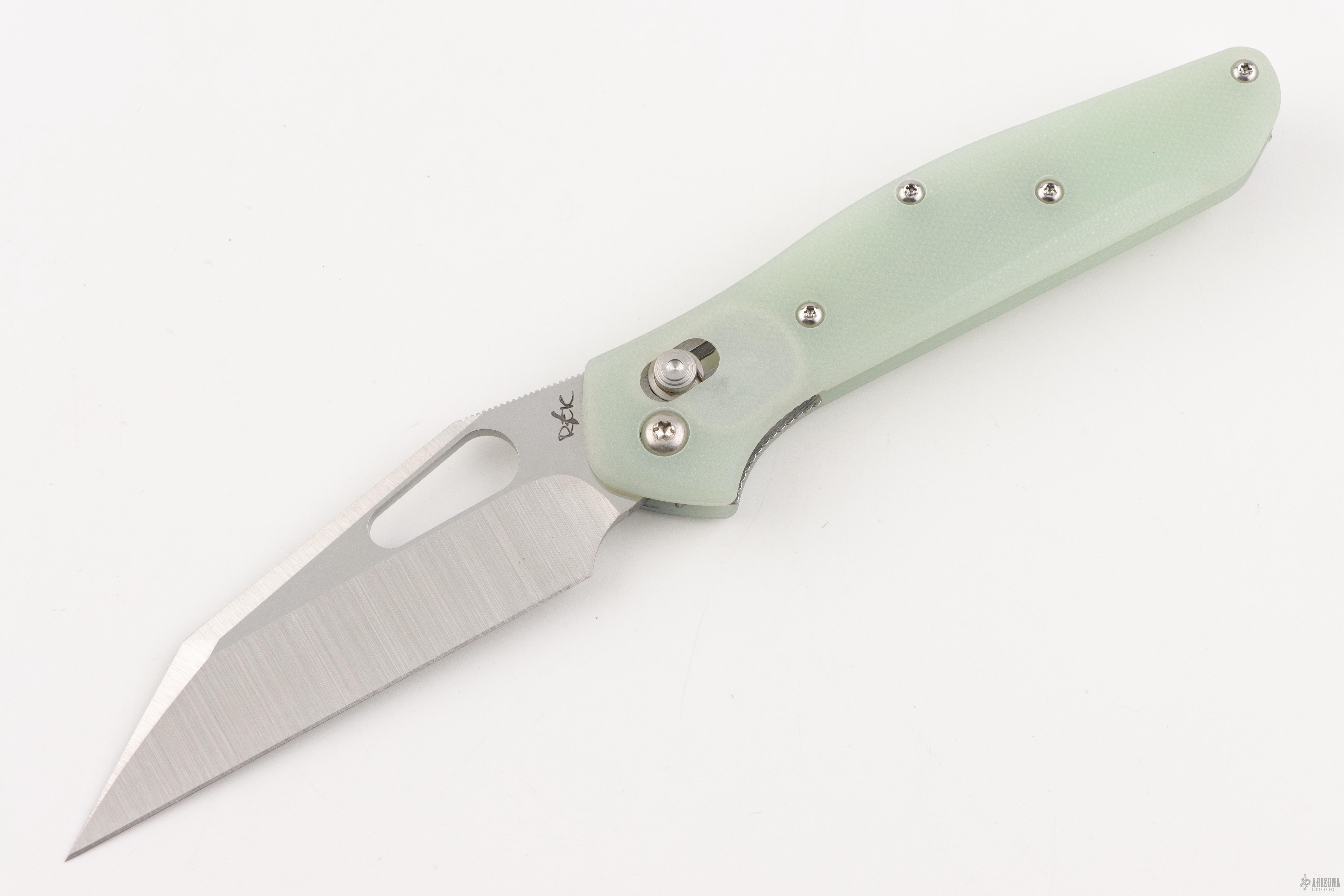 940-2 Osborne - Custom ReBlade and Jade G-10 scales - Arizona