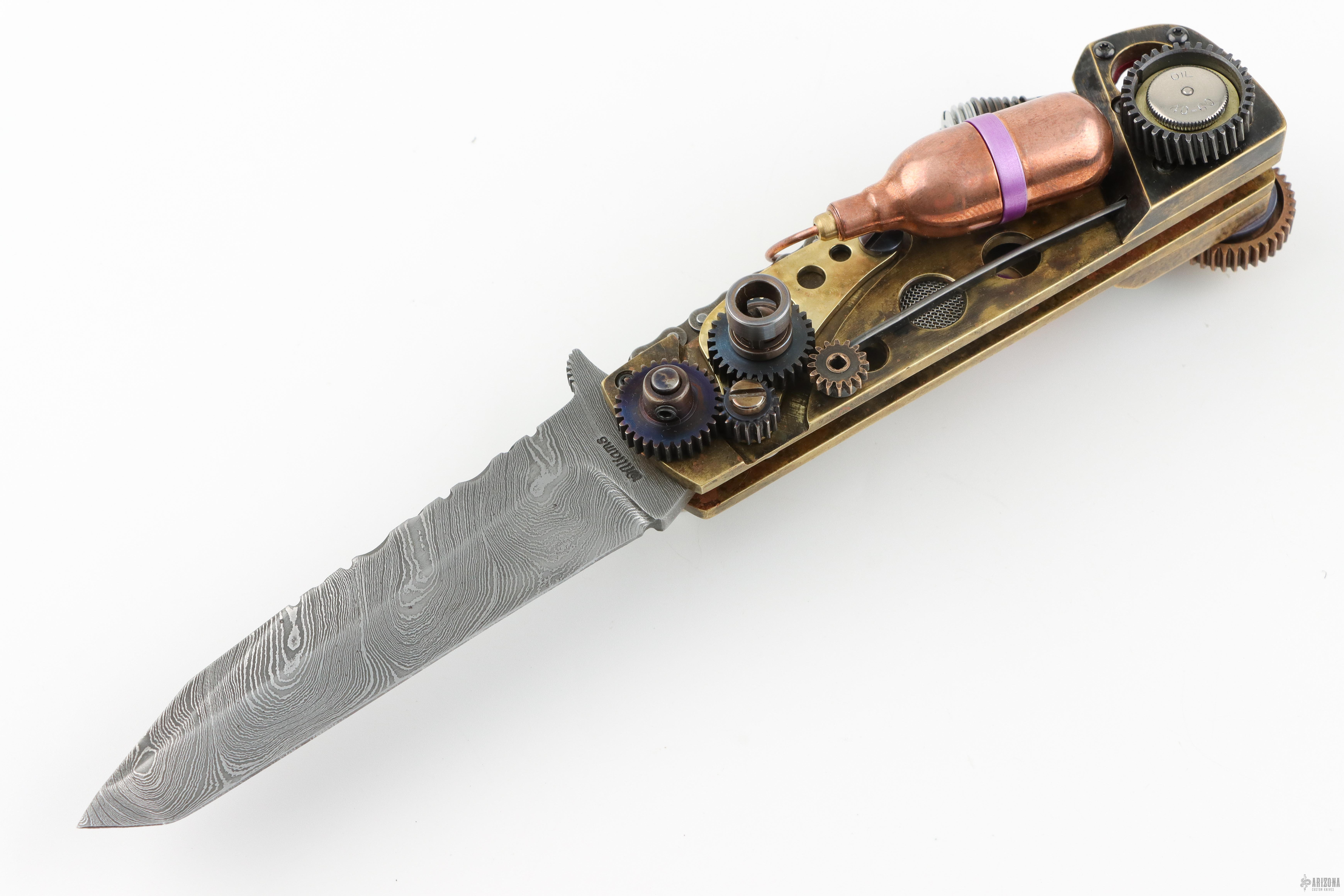 Single Blade Racer Blade Racer #6 - Arizona Custom Knives