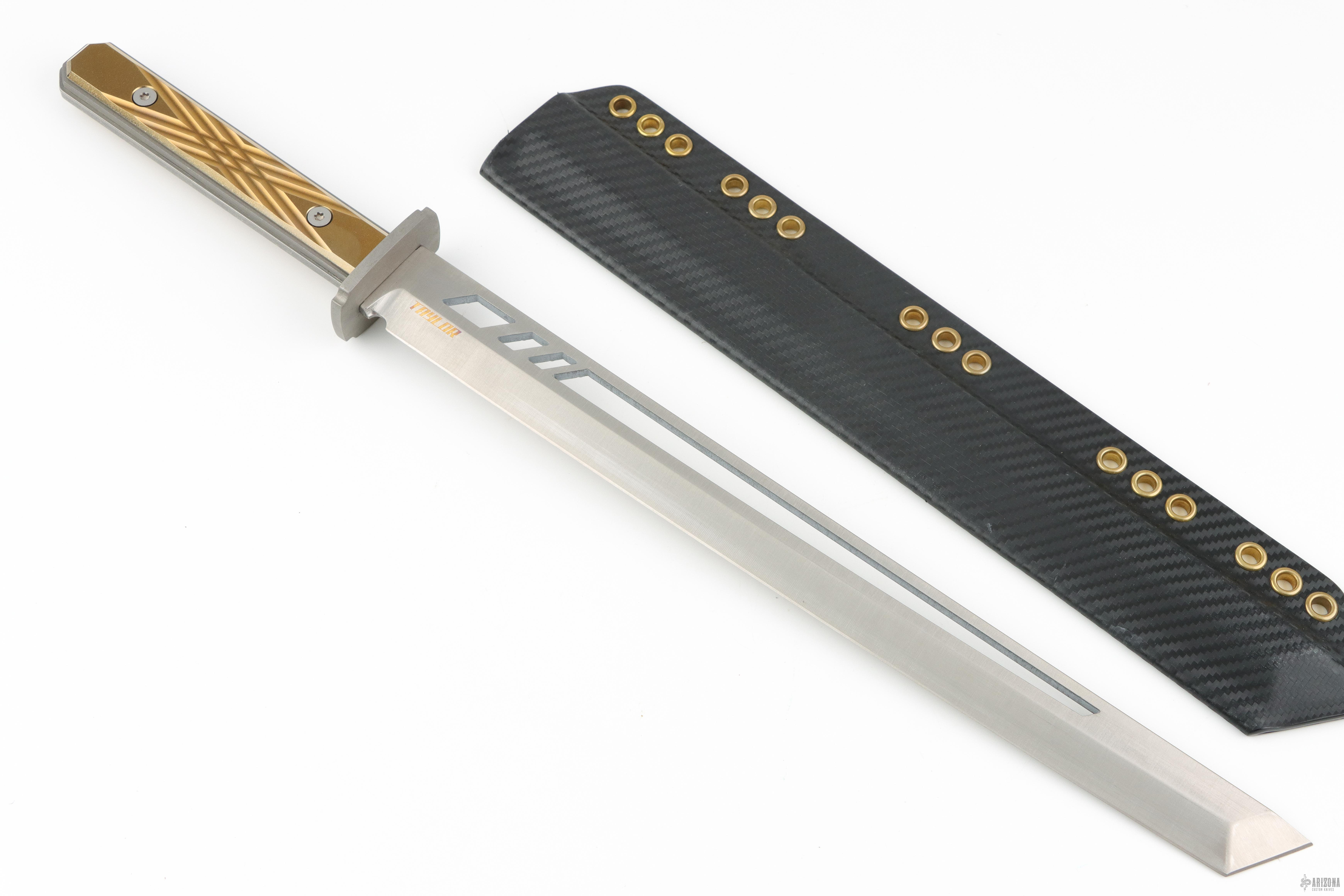 Full Titanium Short Sword - Arizona Custom Knives