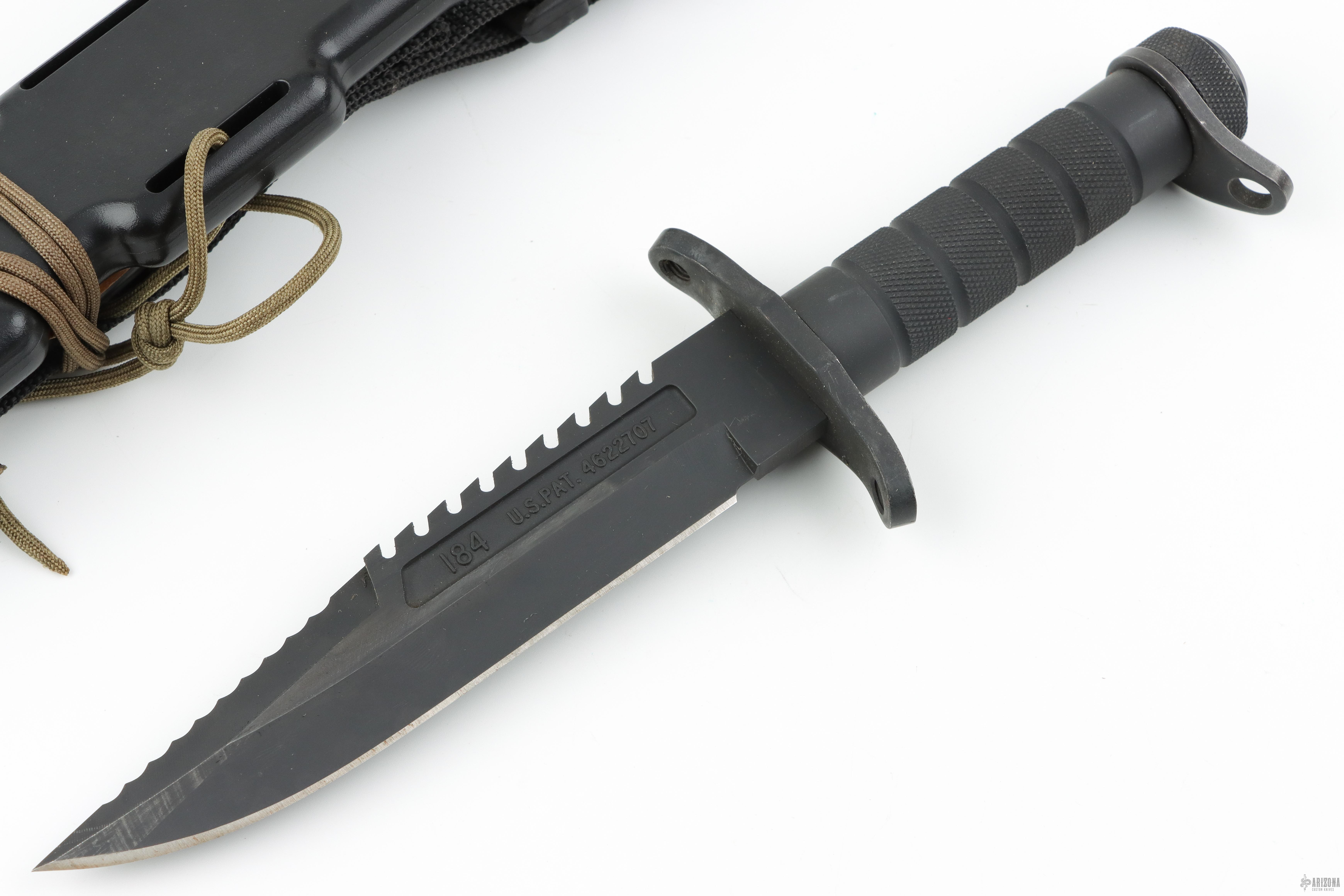 Buckmaster 184 - All Black - Arizona Custom Knives