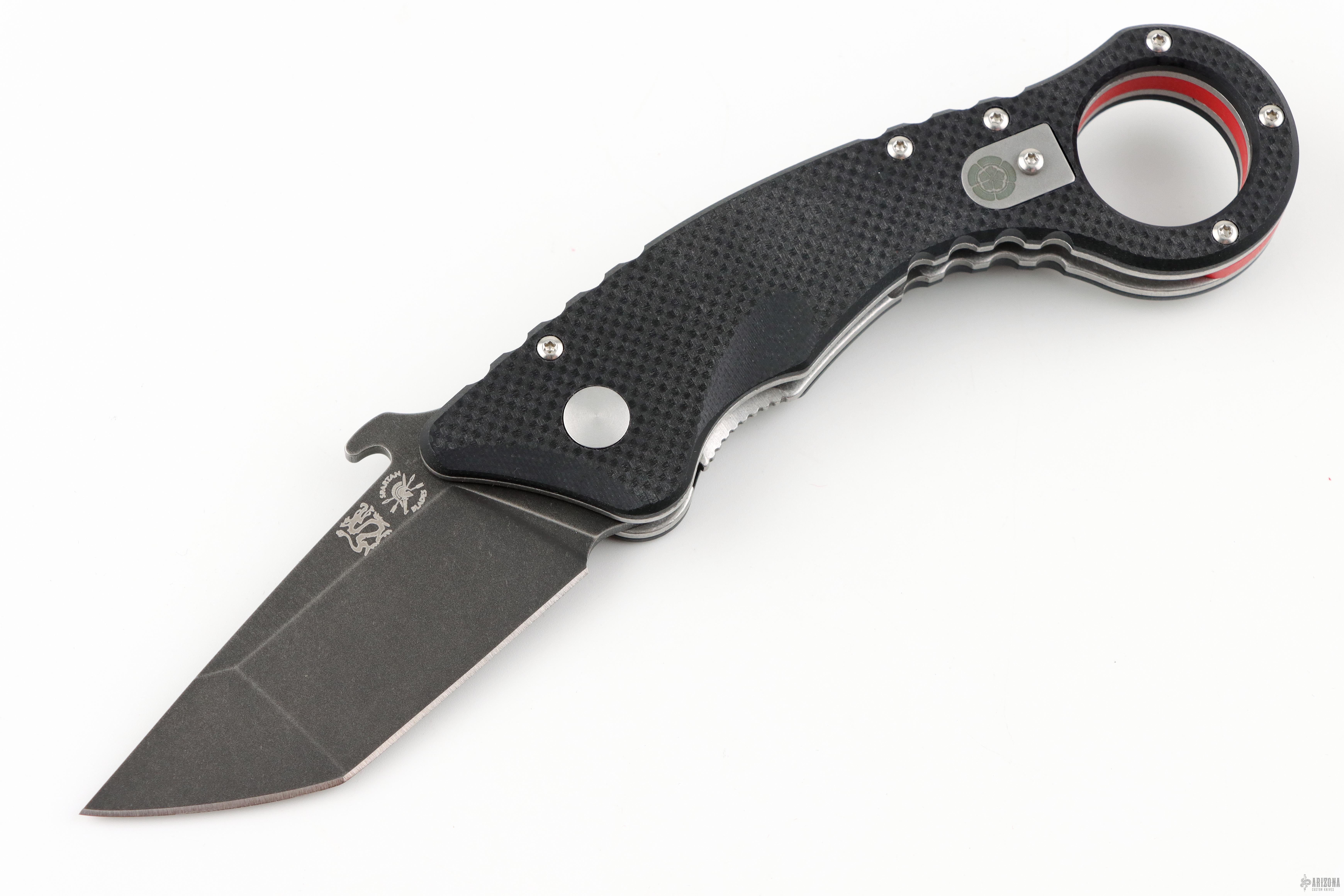 Spartan-Ronin Shōtō Folding Karambit - Arizona Custom Knives