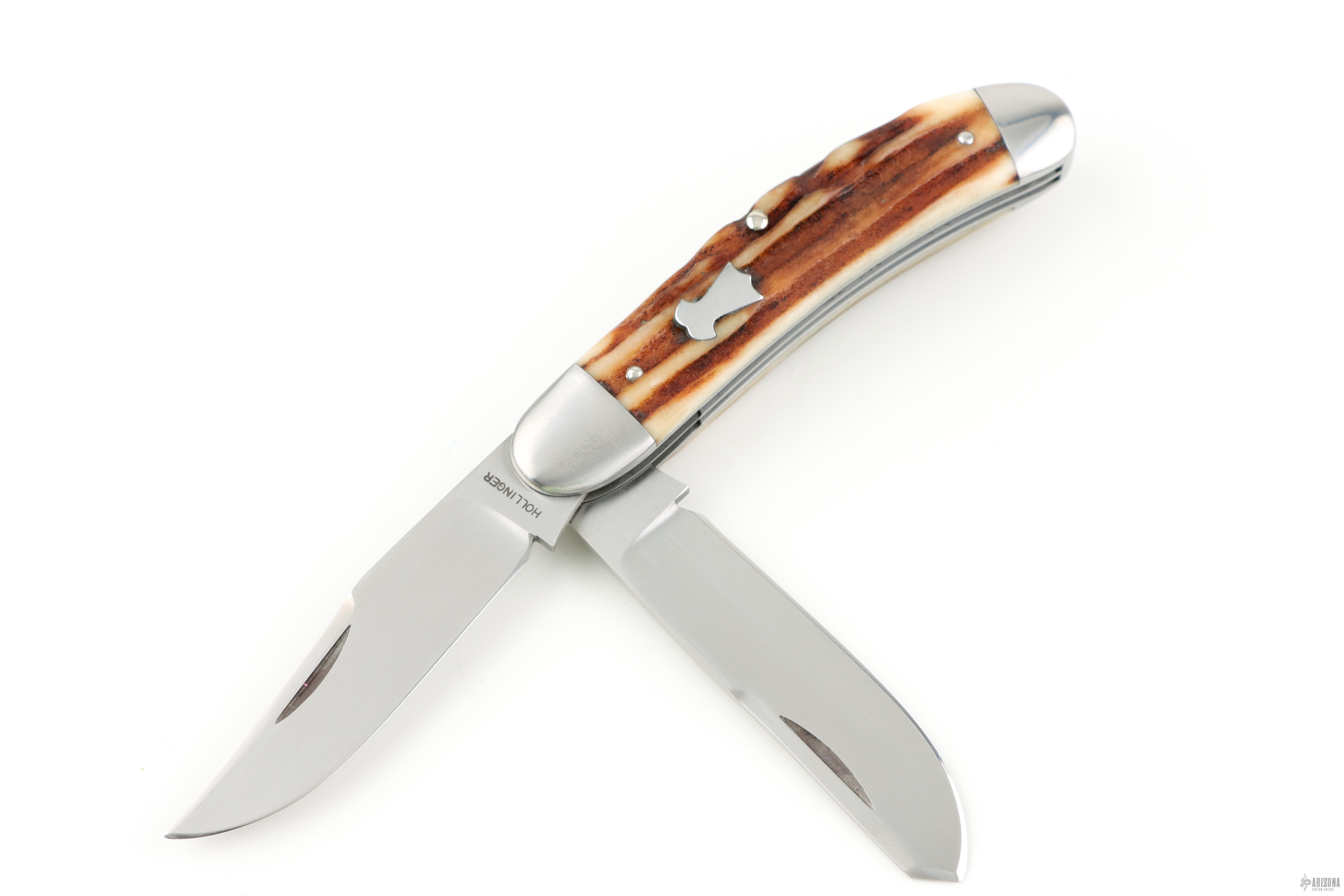 2-Blade Sowbelly Trapper - Arizona Custom Knives