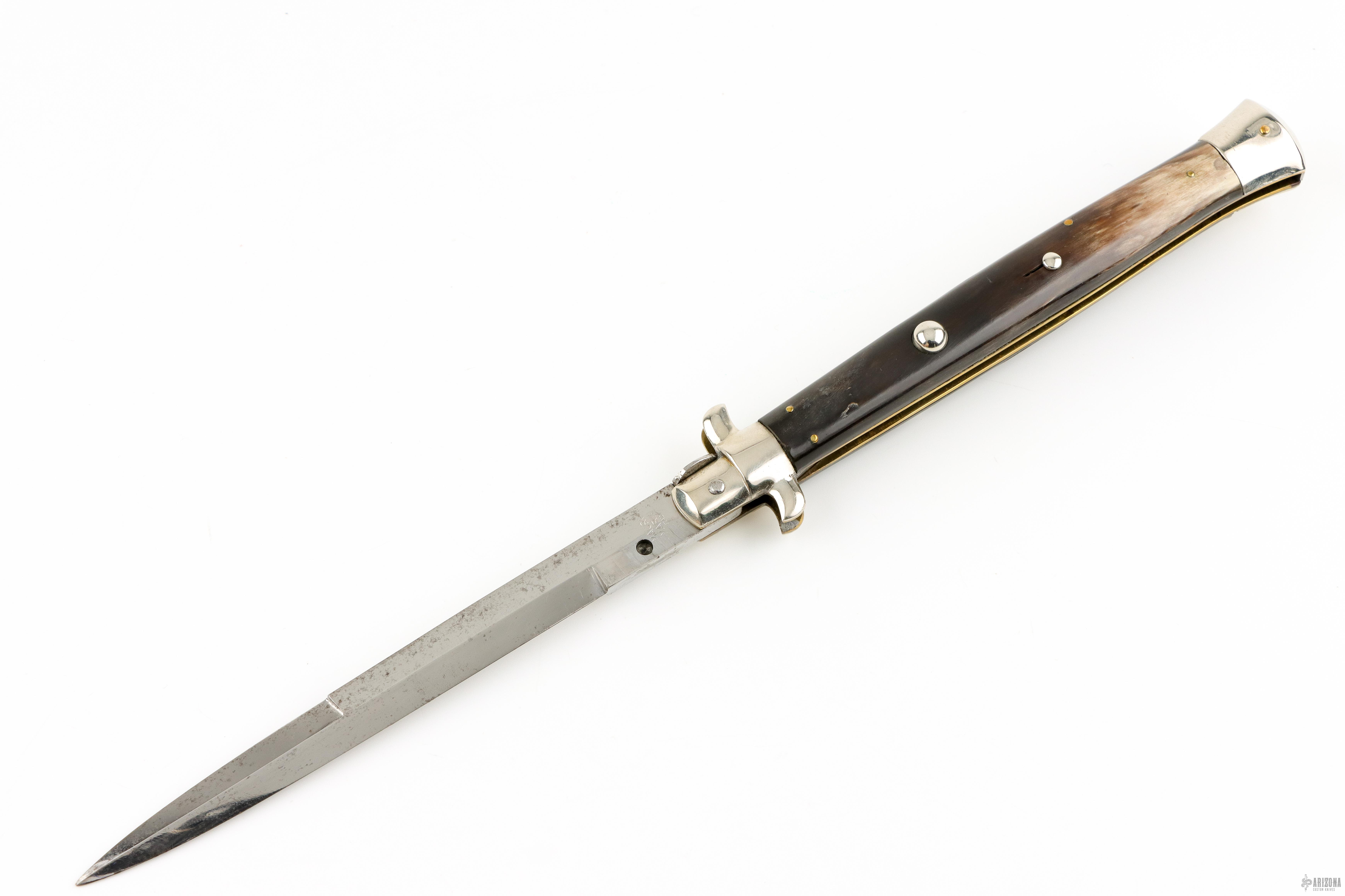 13" Pick Lock Auto Horn Arizona Custom Knives