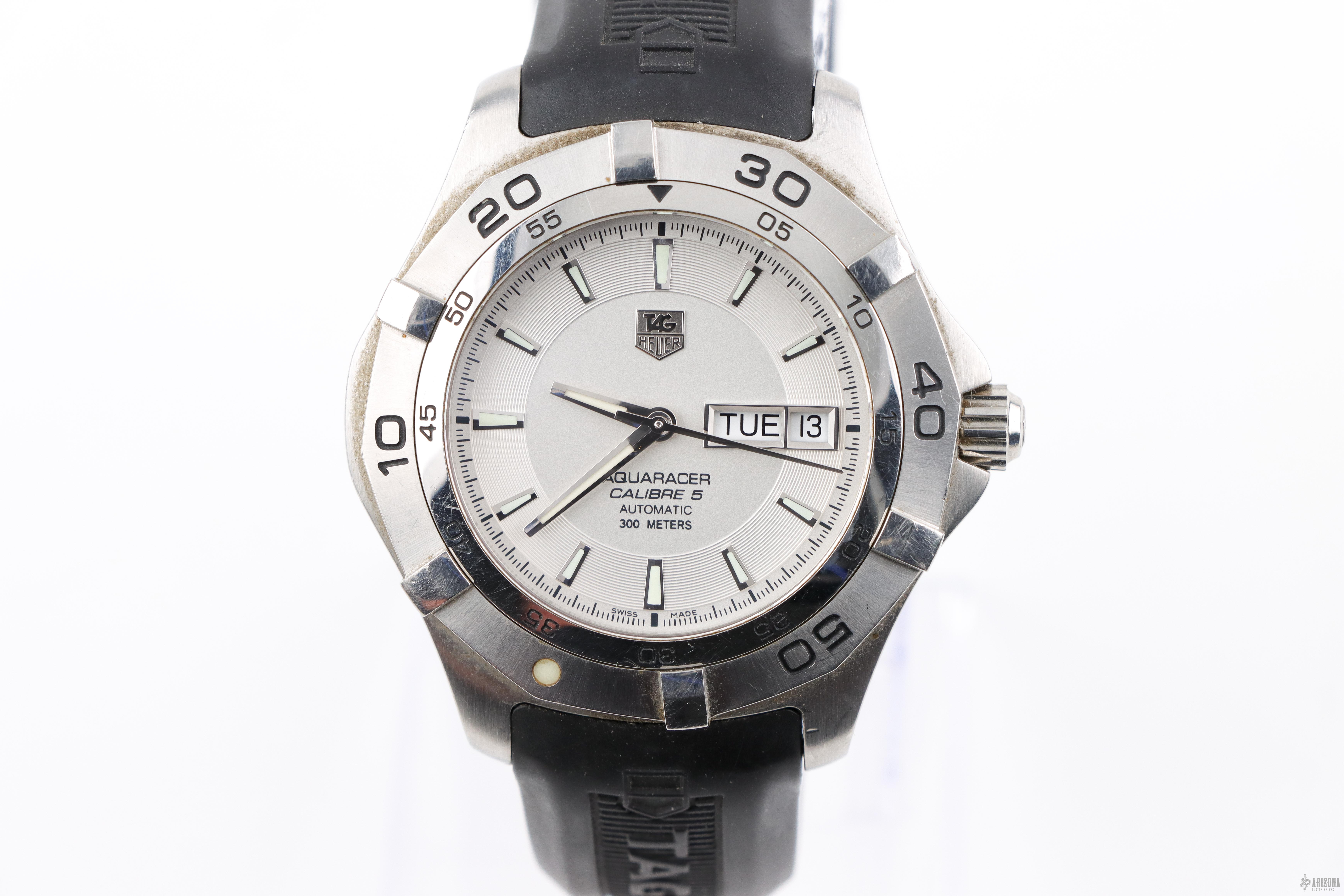 Tag Heuer Waf2011 41mm Aquaracer Calibre 5 Day Date Automatic