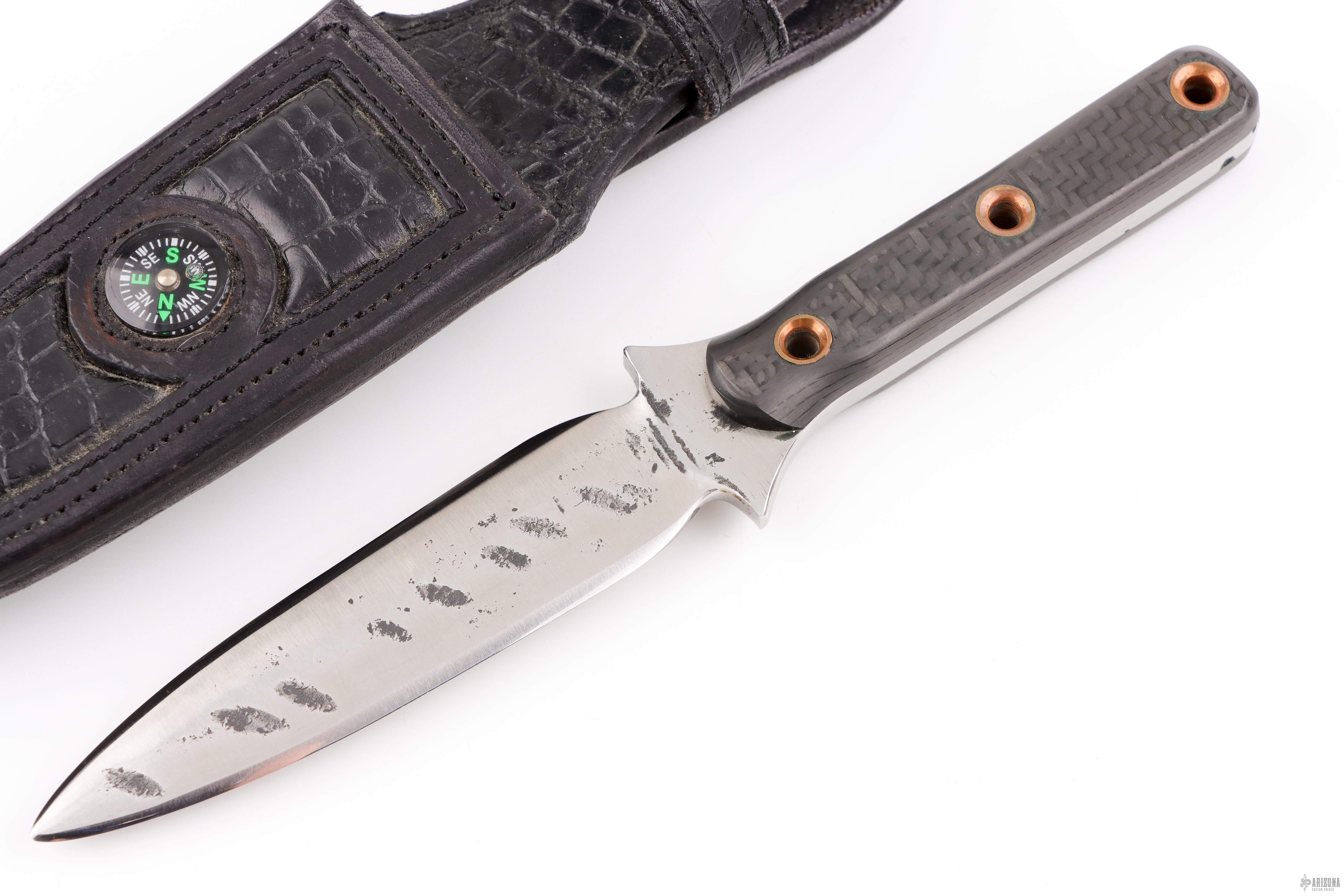 Carbon Fiber Dagger - Arizona Custom Knives