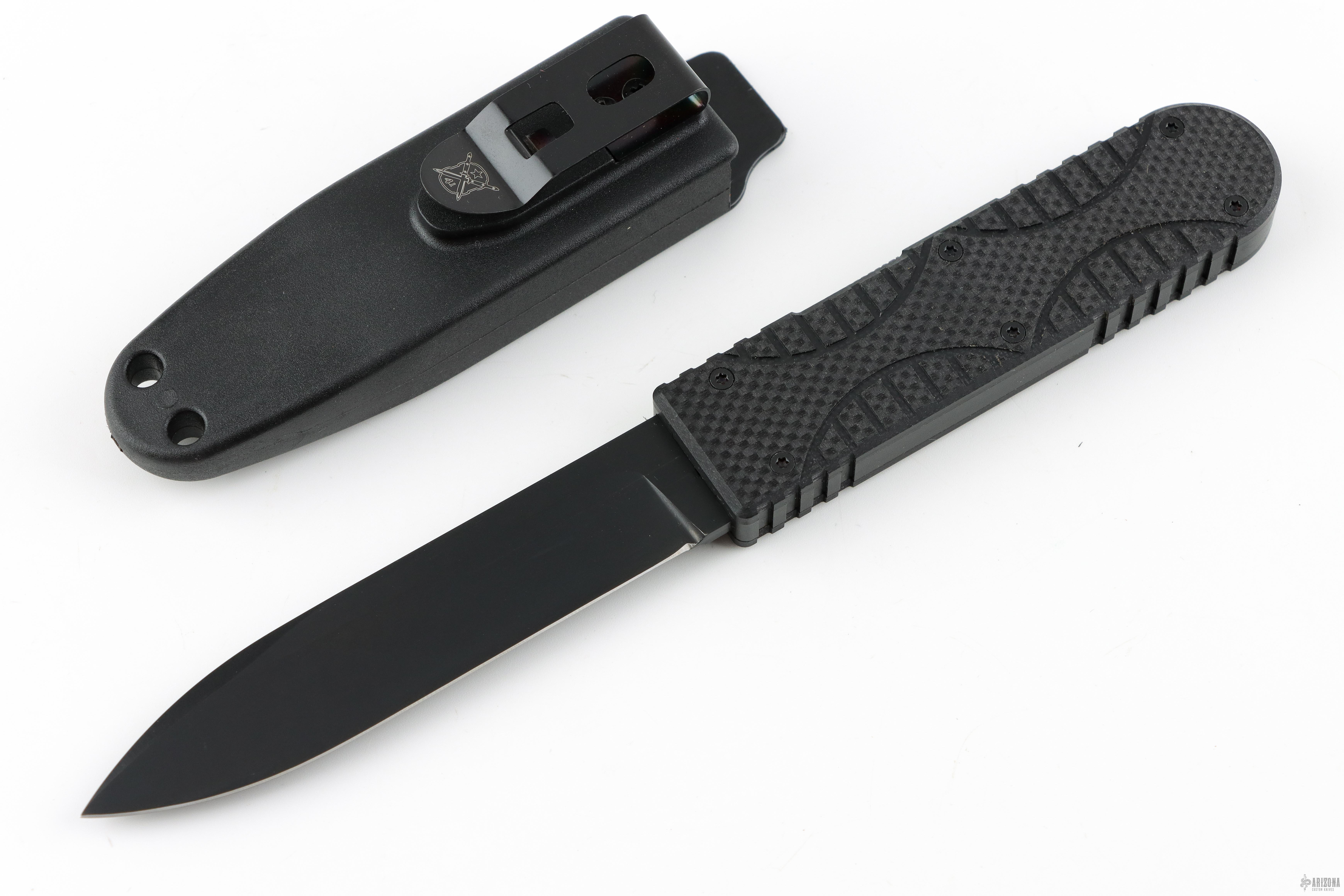 EK.Knifeハンドメイドカスタム、専用GIベルト付きMADEIN.USA EK Commando Bowie I-5 - Arizona Custom Knives