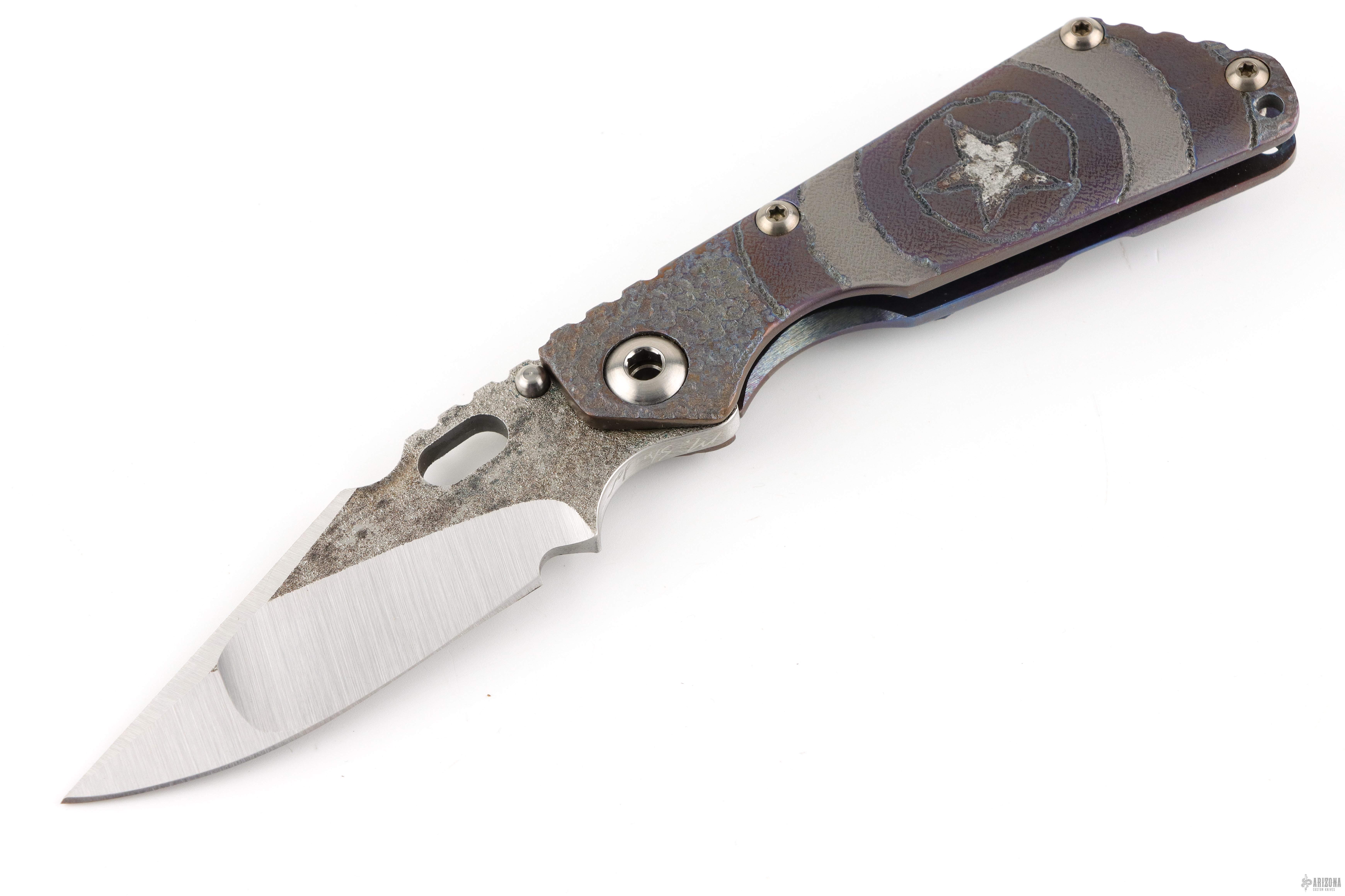 Custom SnG - Captain America - Arizona Custom Knives