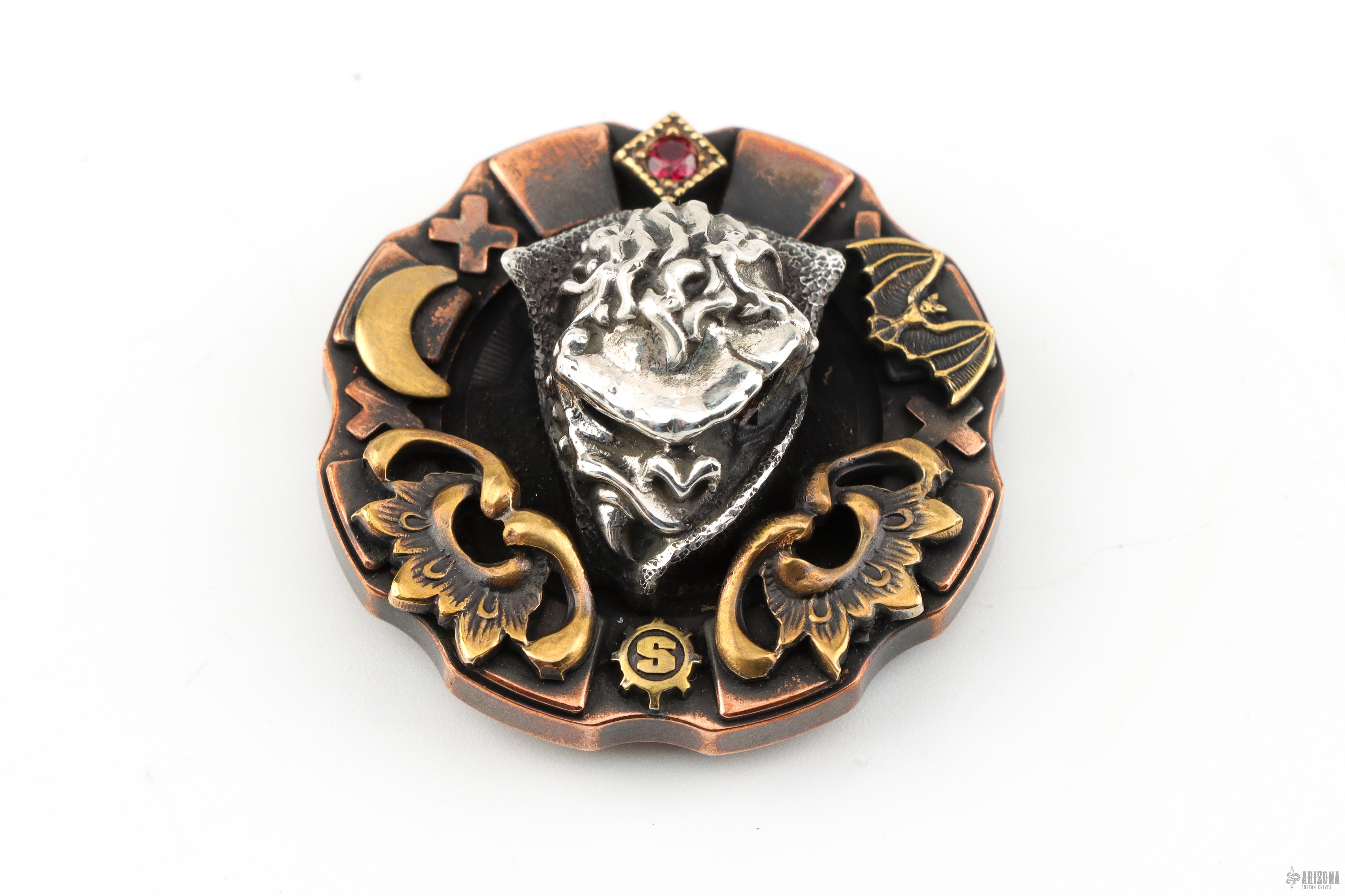 Ryk Maverick Custom Count Chimpula Poker Chip - Arizona Custom Knives
