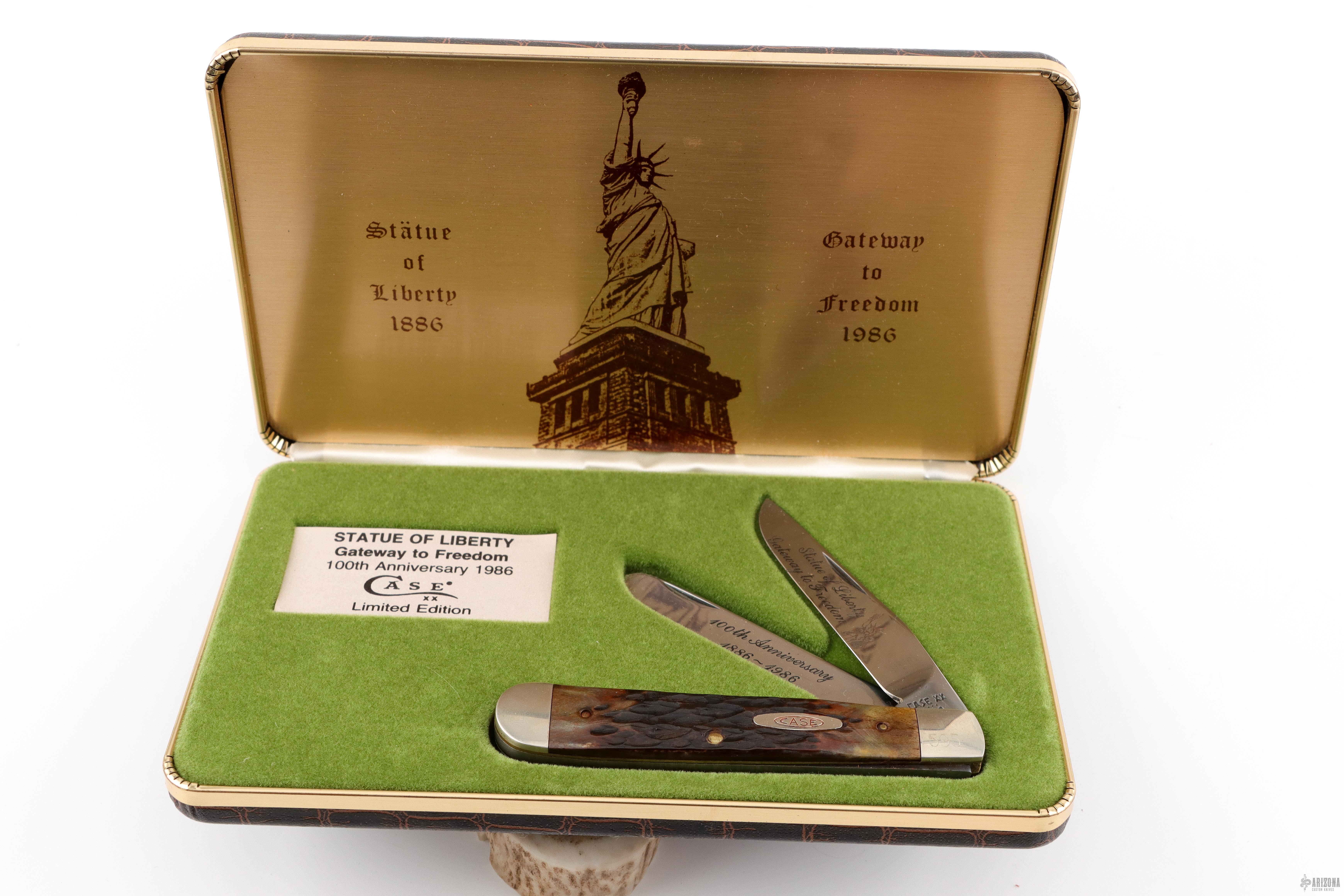 Case XX Satue Of Liberty 100th Anniversary 1886-1986 Gateway To